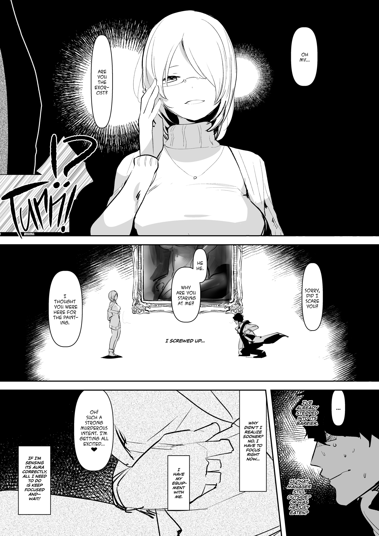 That Time When I, an Exorcist, Lost to Futanari Demon Cock... page 8 full