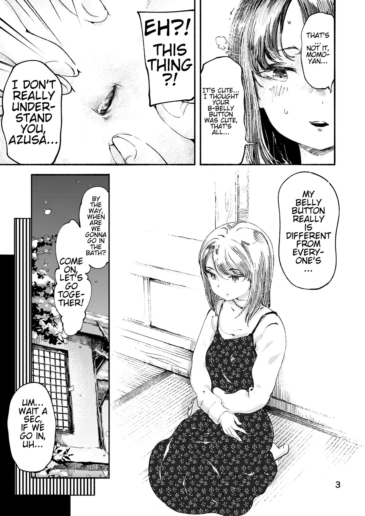 Nakayoshi Oheso Onsen Ryokou | My Friend's Navel Spring Trip page 4 full