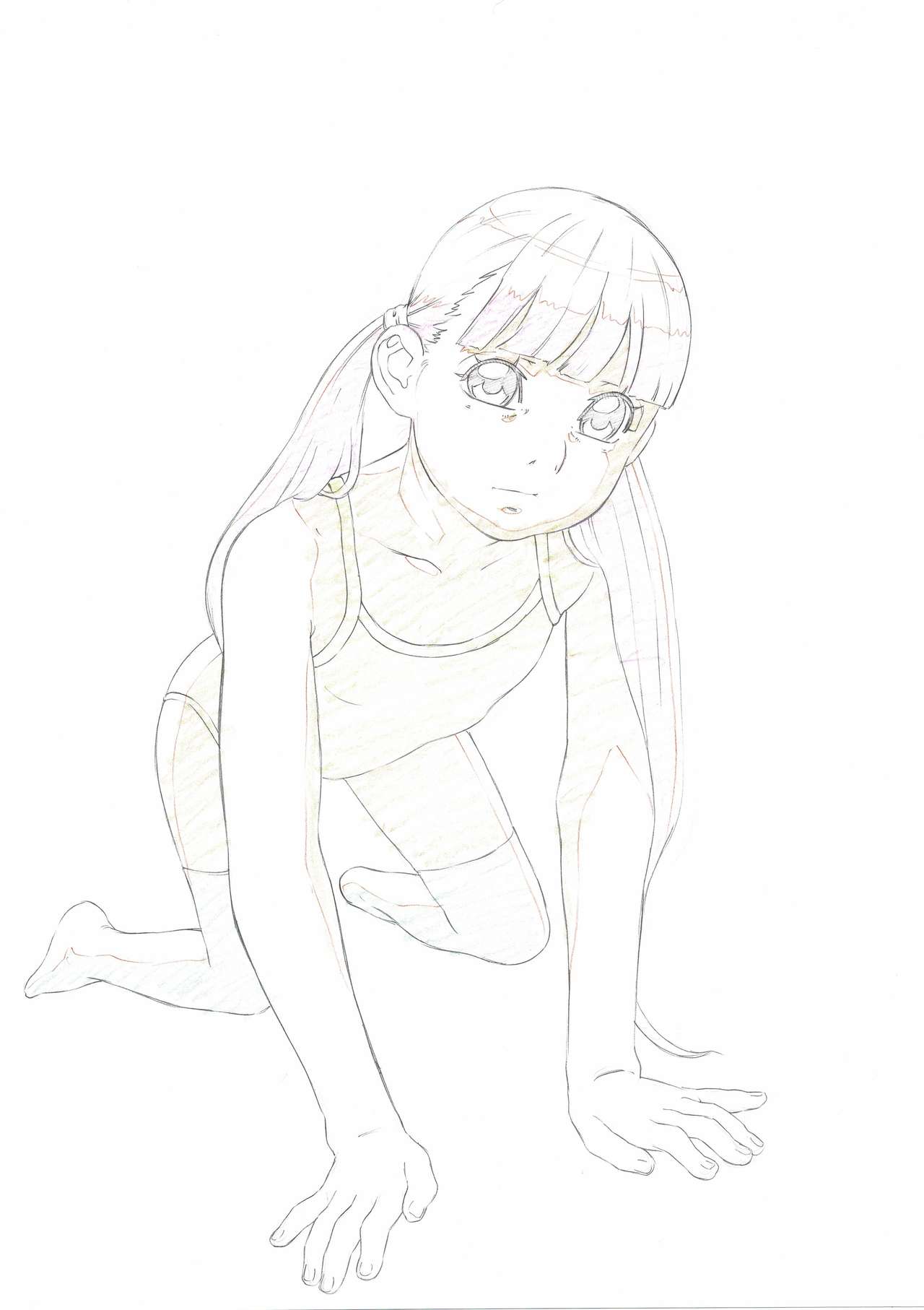 Practice Piece Vol. 04 Rough Genga Shuusakushuu page 2 full