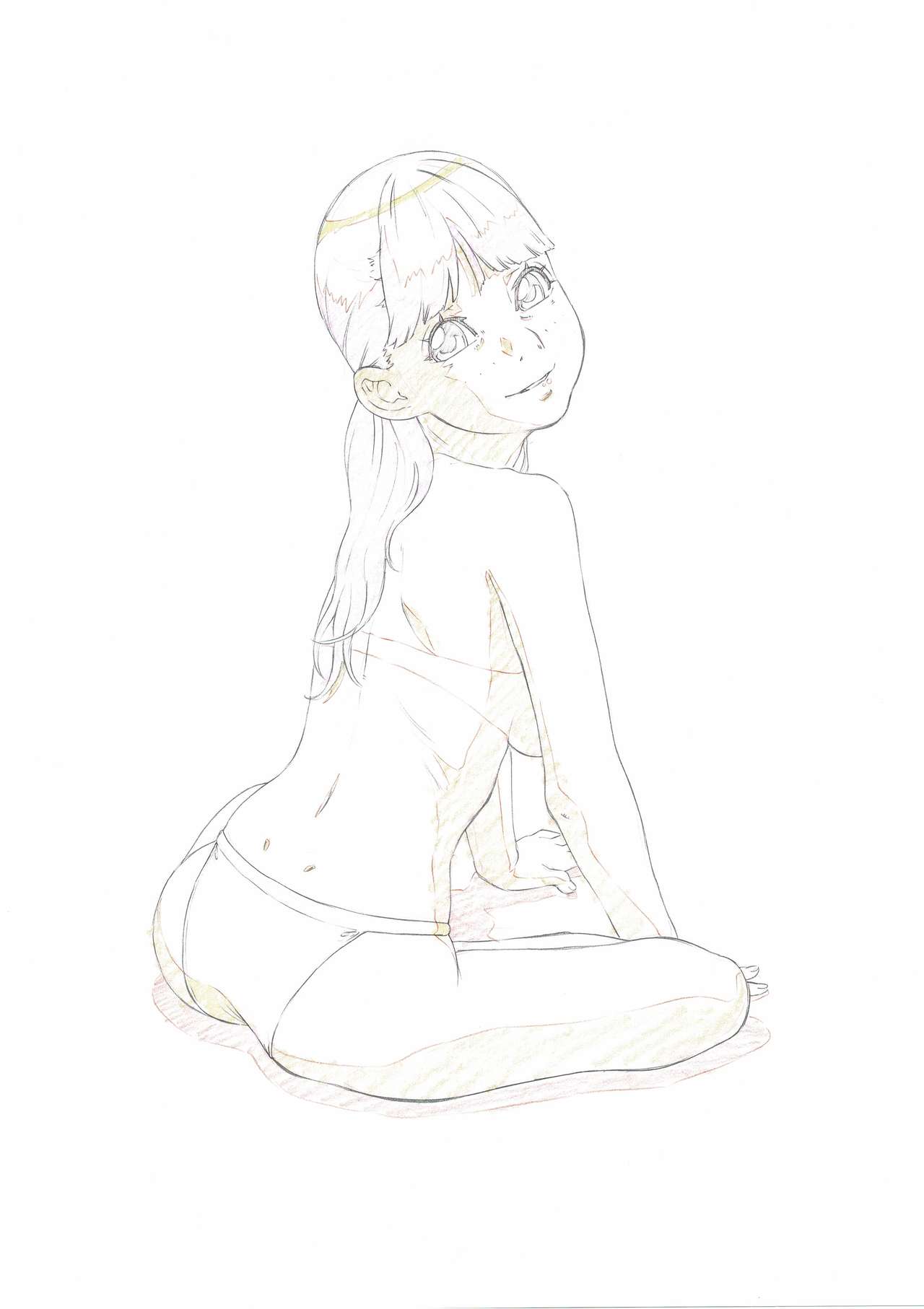 Practice Piece Vol. 04 Rough Genga Shuusakushuu page 5 full