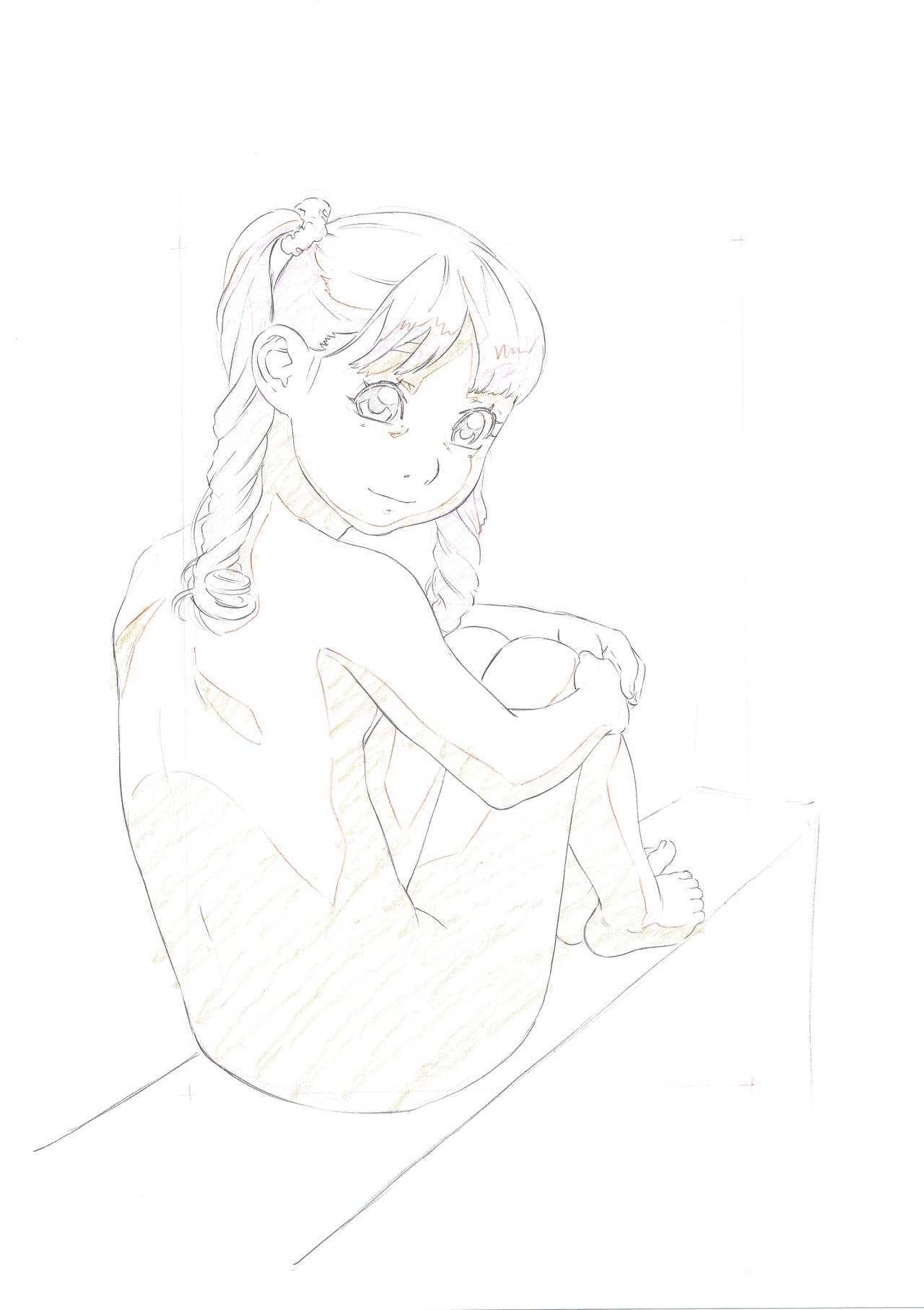 Practice Piece Vol. 04 Rough Genga Shuusakushuu page 6 full