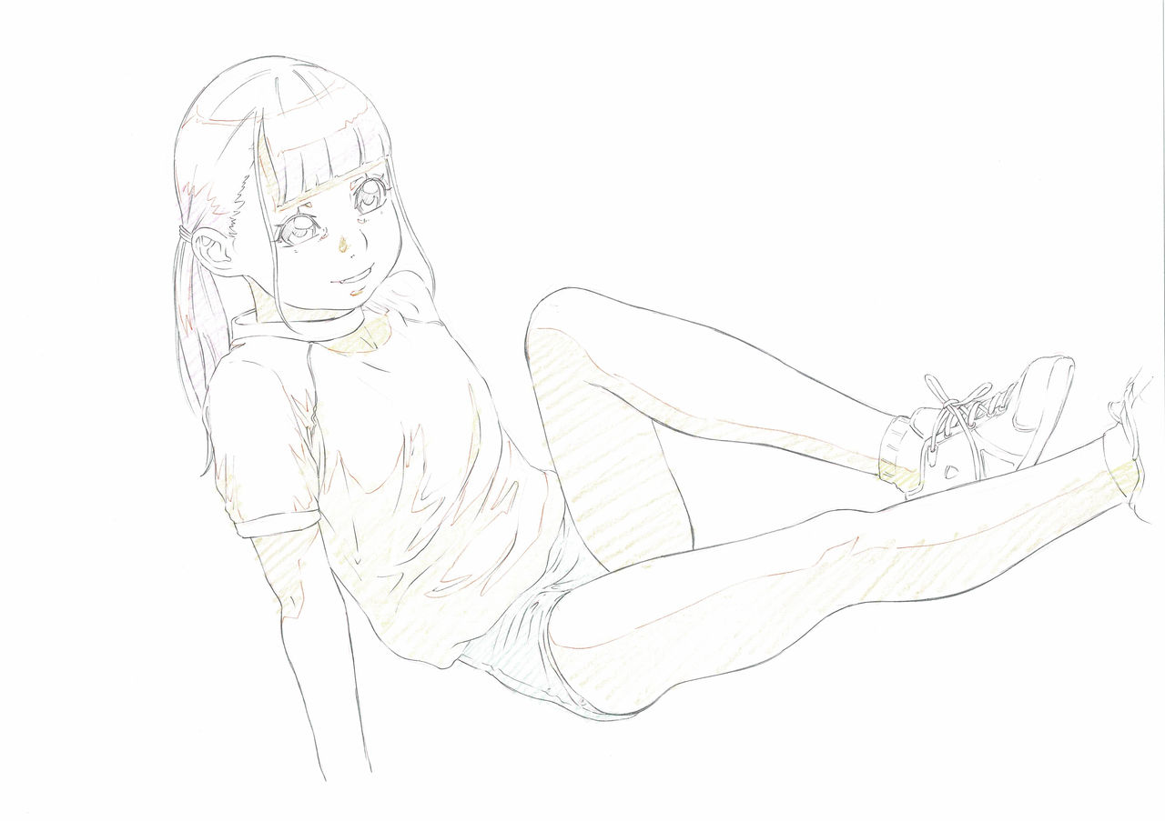 Practice Piece Vol. 04 Rough Genga Shuusakushuu page 8 full