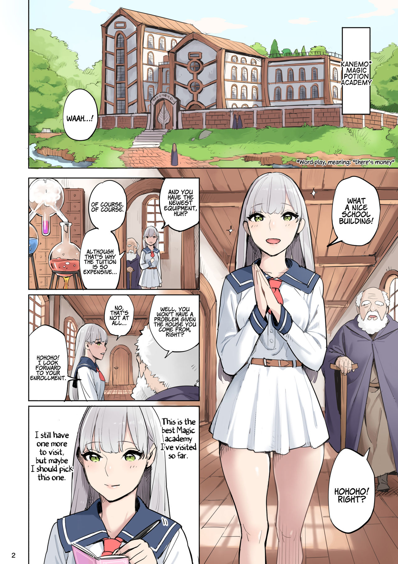 Mahouyaku no Zairyou | The Ingredient for the Magic Potion page 2 full