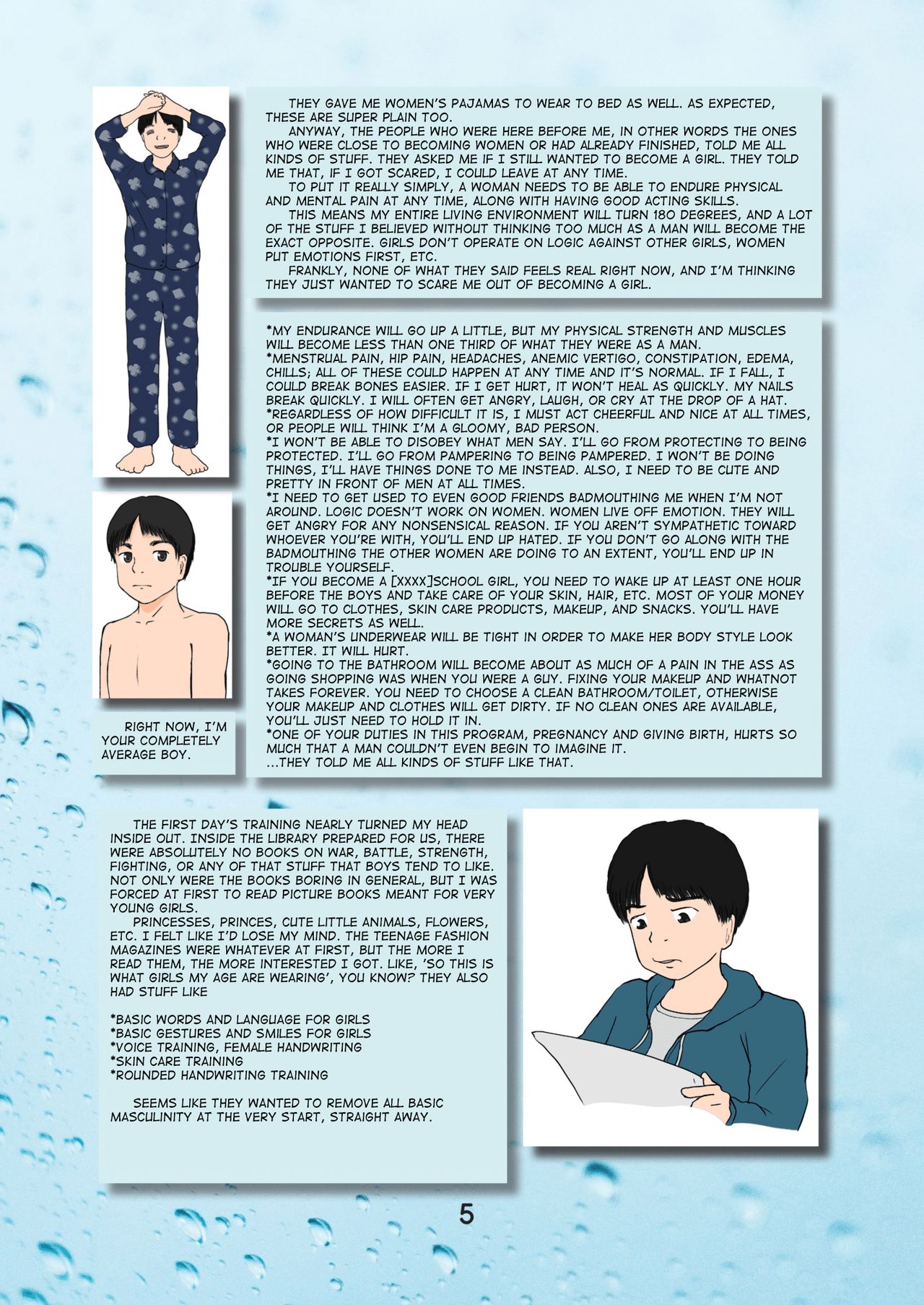 SEX CHANGE DIARY page 5 full