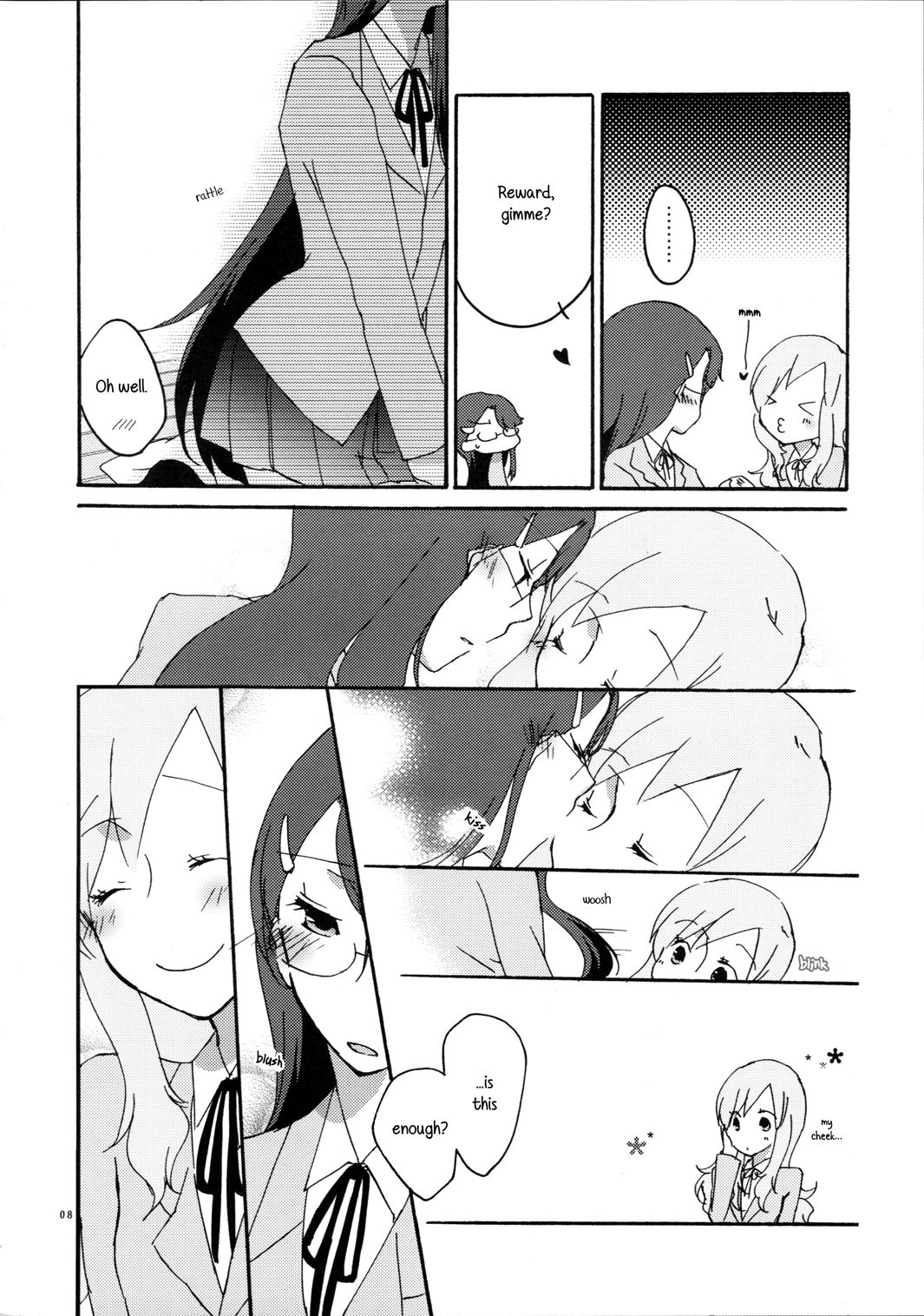 Yuri to Issho ni Obenkyou. | Studying Together with Yuri. page 8 full