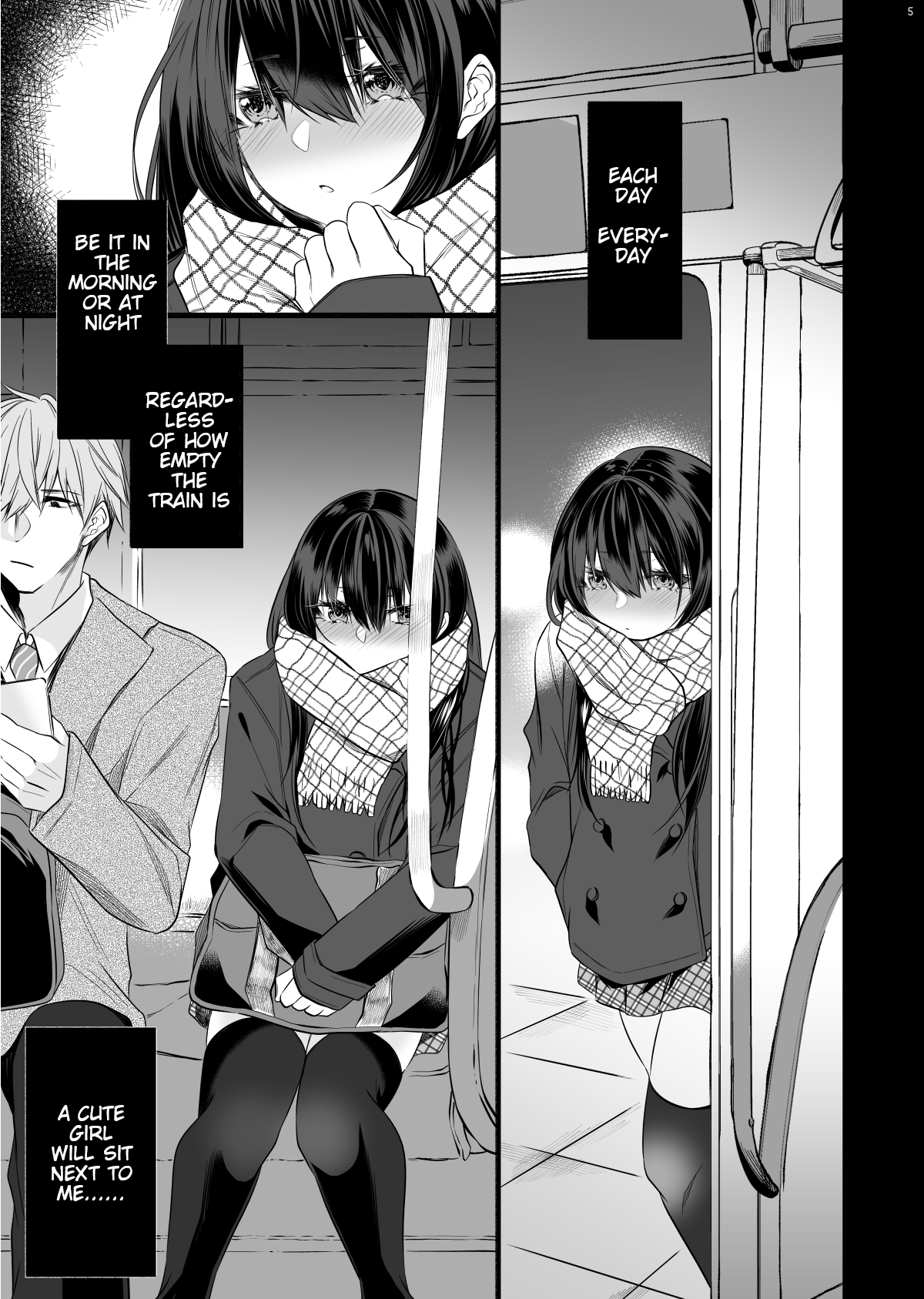 Densha de Mainichi Tonari ni Suwatte kuru Kawaii Ko ga Josou shita Otoko datta | The Cute Girl Who Sat Next to Me on the Train Everyday is Actually A Crossdressing Guy page 3 full