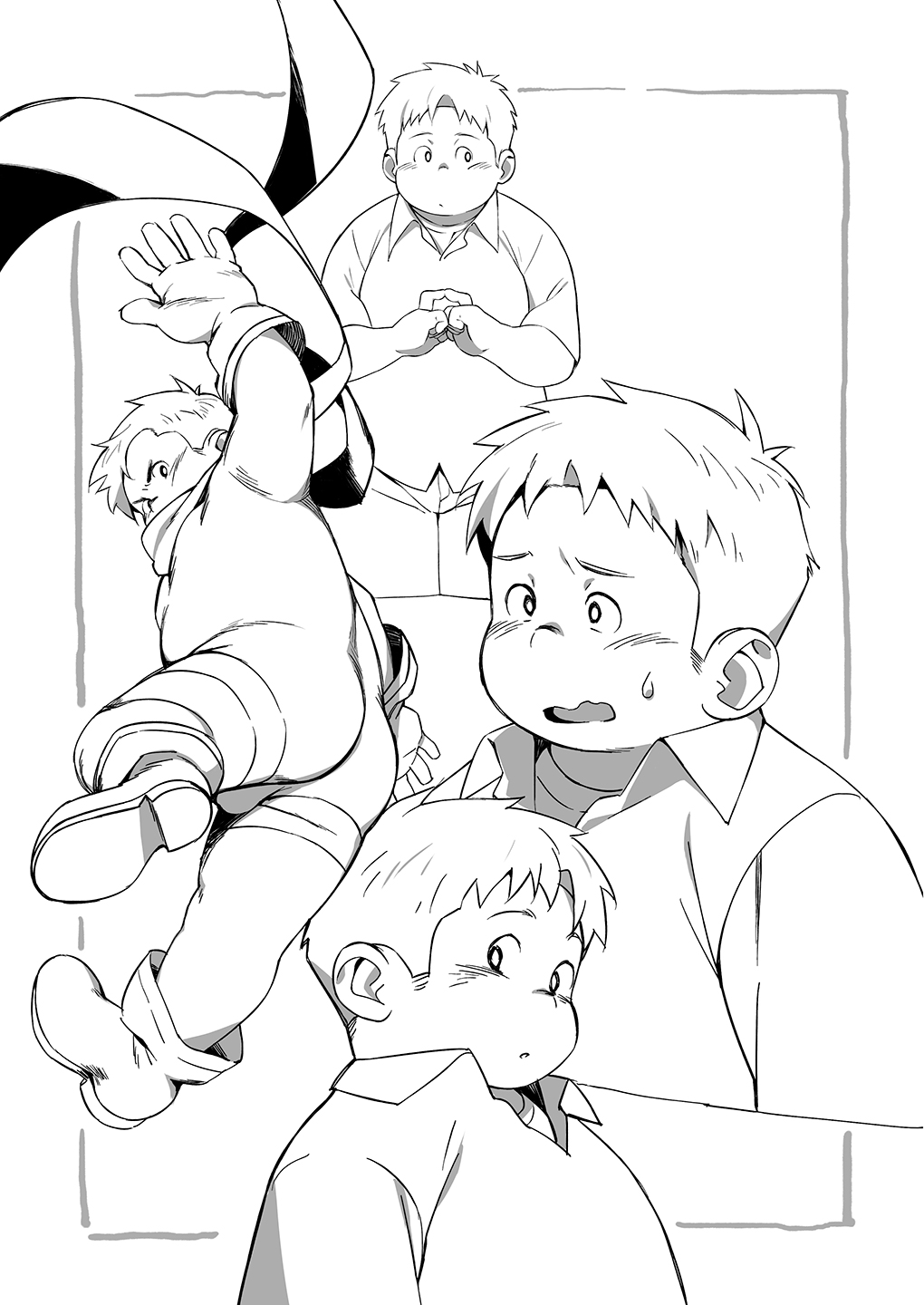 Pocchari Hero-kun ga Occhan to H na Koto o Suru Rakugaki Bon page 2 full