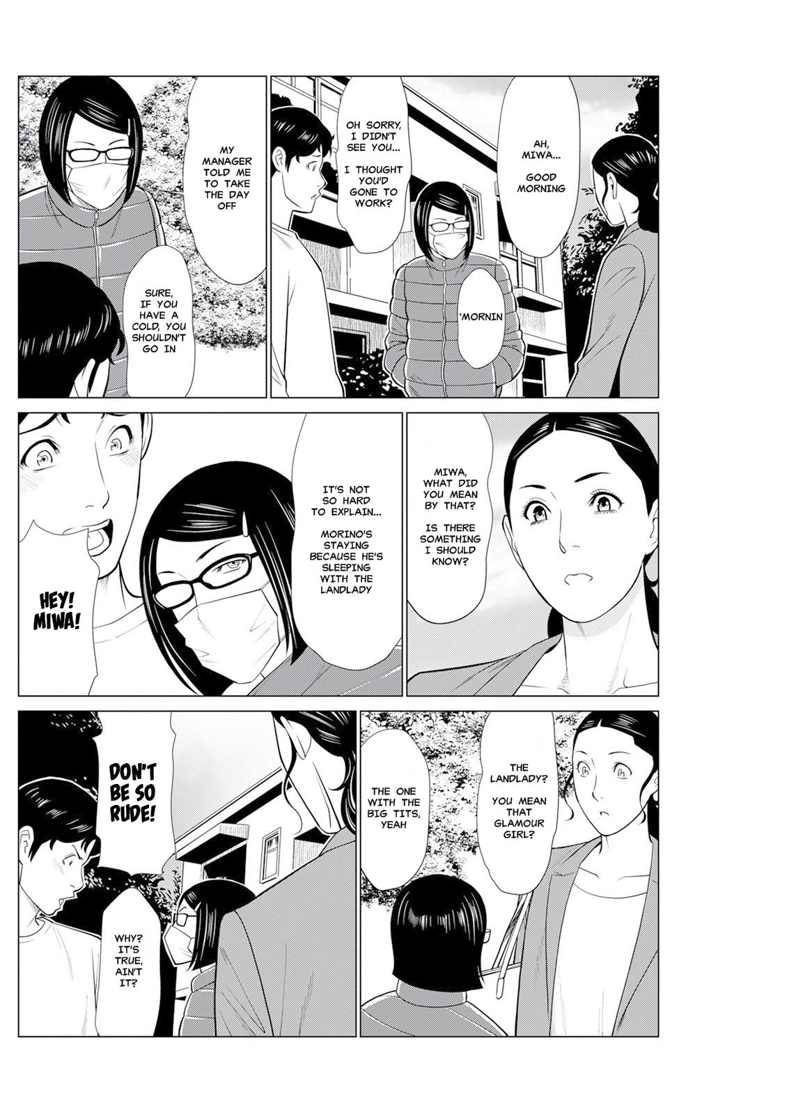 Hinodesou no Onna-tachi | Women of Sunrise Manor Ch. 4 page 2 full