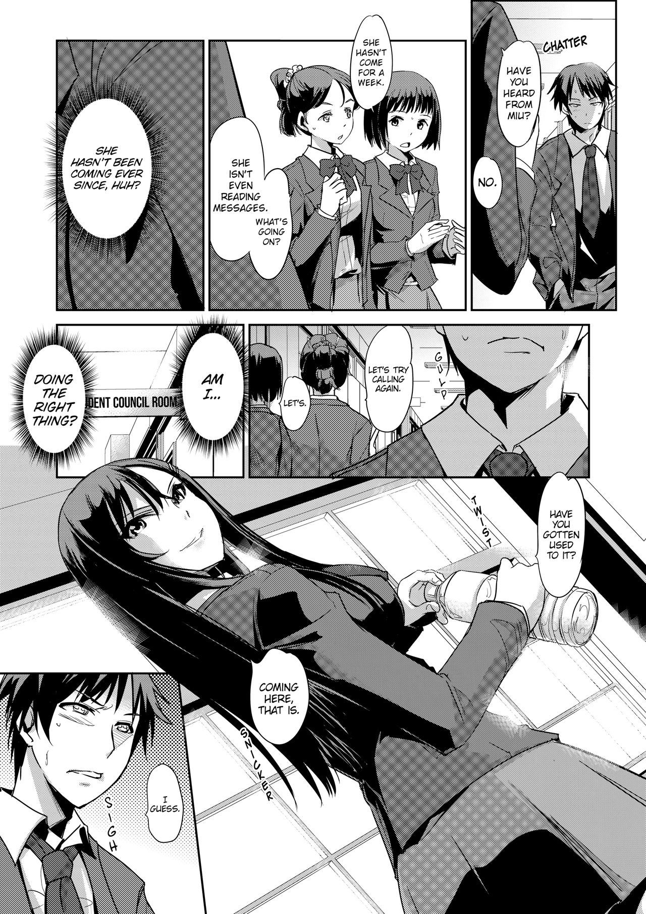 Zettai fukujuu! Hatsujō JK kousei puroguramu 3-shou： Ochikobore no JK o hame choukyou 3 | Sexual Correction Officer Ch.3： Rebellious School Girl Rehab! 3 page 3 full