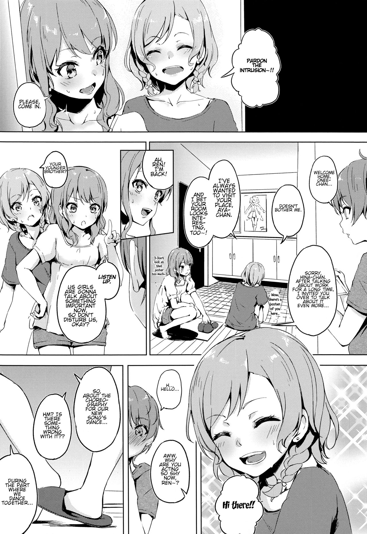 Aya-chan no Otouto-kun to Runrunrun | Doing Boppin' Things With Aya-chan's Little Brother page 4 full