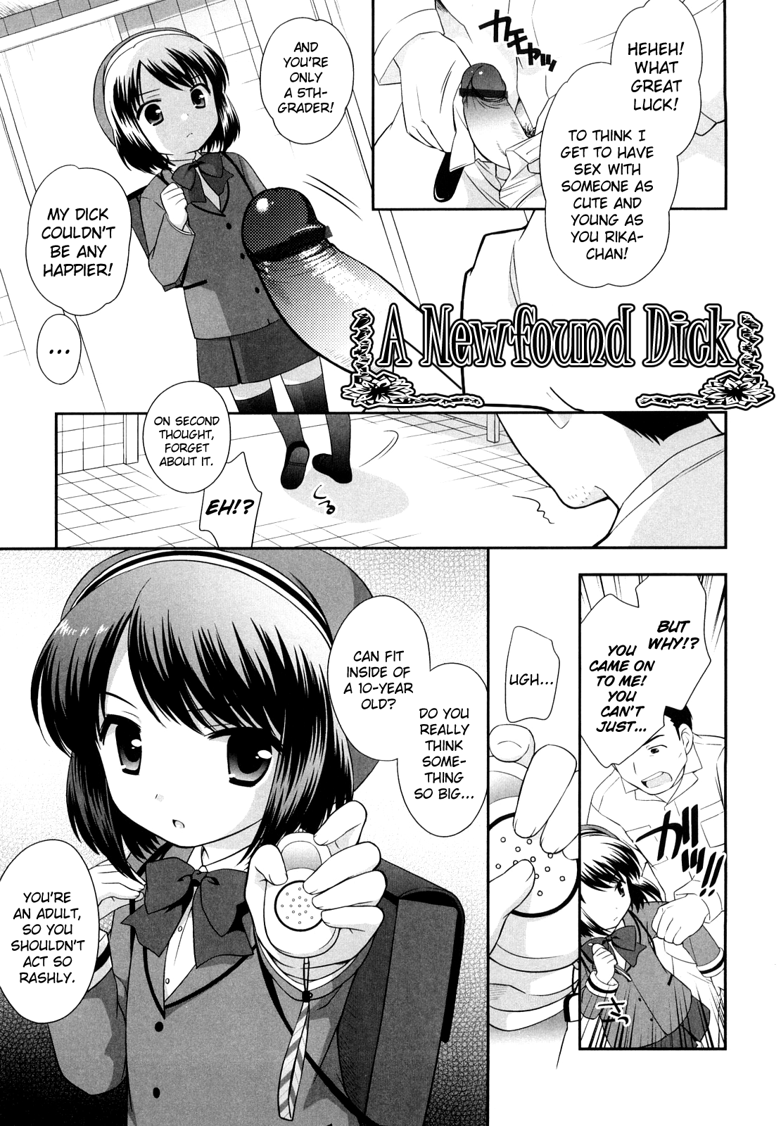 Chinko Mitsuketa | A Newfound Dick + Afterword page 1 full