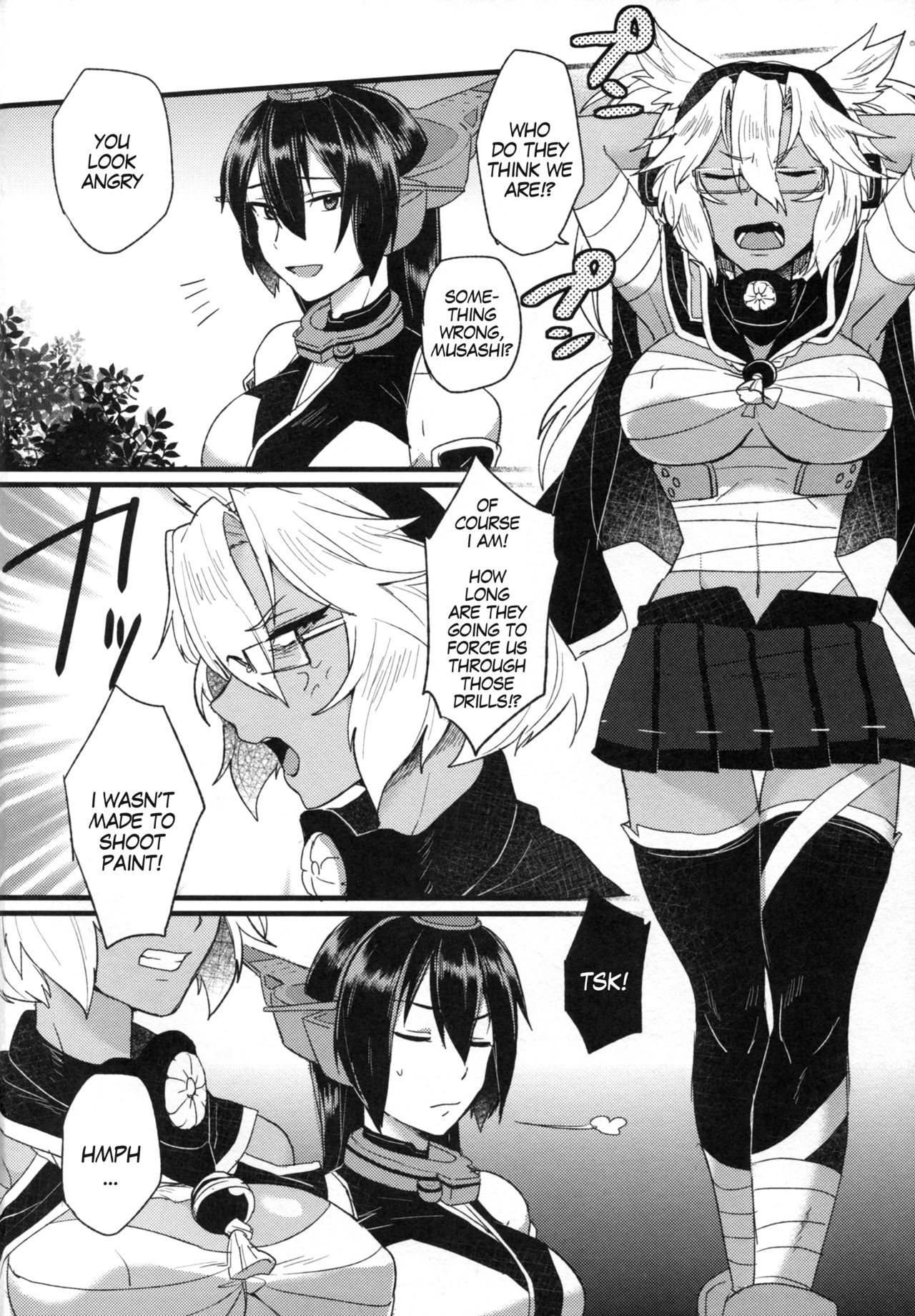 Musashi x Nagato Anthology "Beast Emotion" Ch. 1 page 6 full