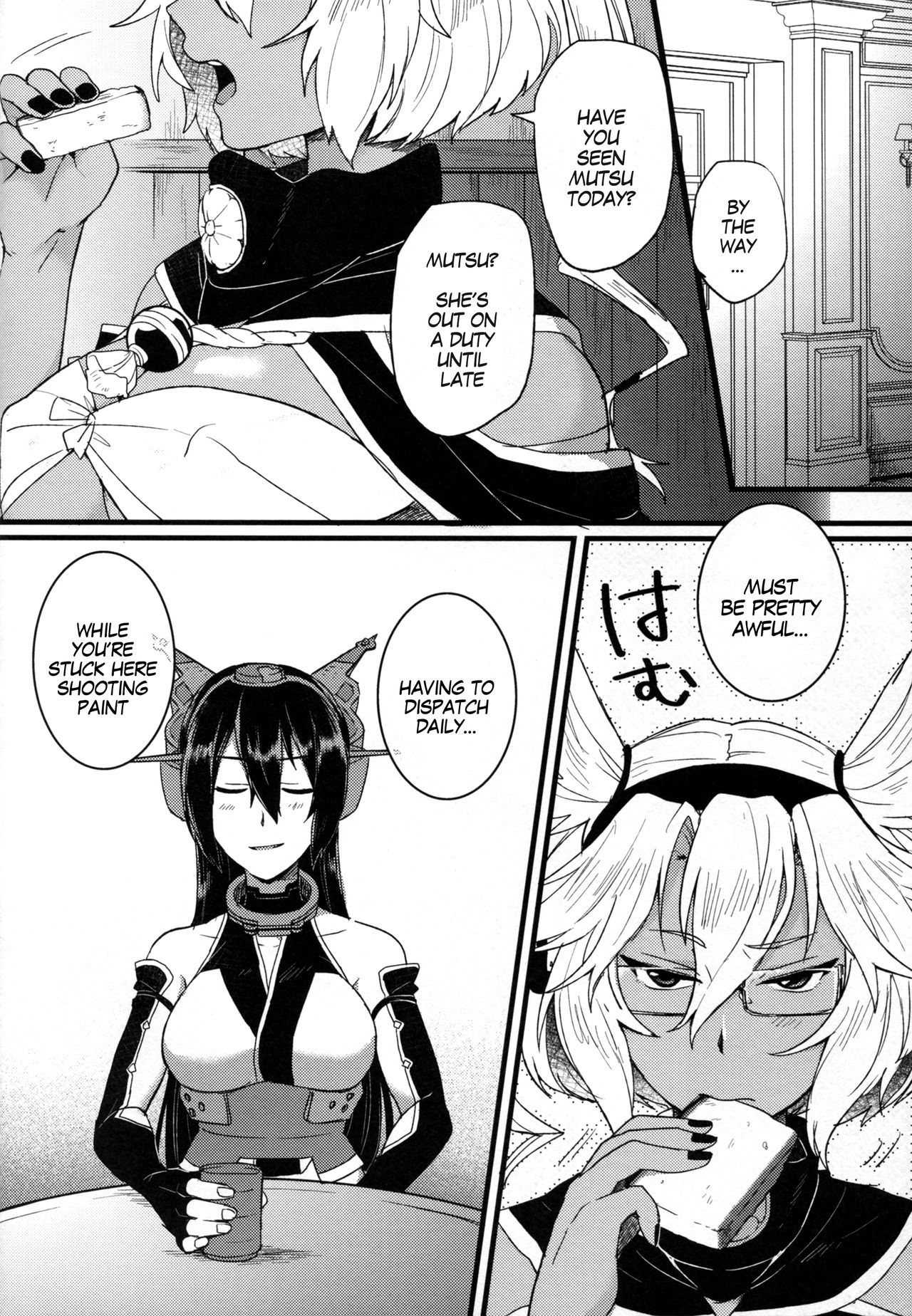 Musashi x Nagato Anthology "Beast Emotion" Ch. 1 page 8 full