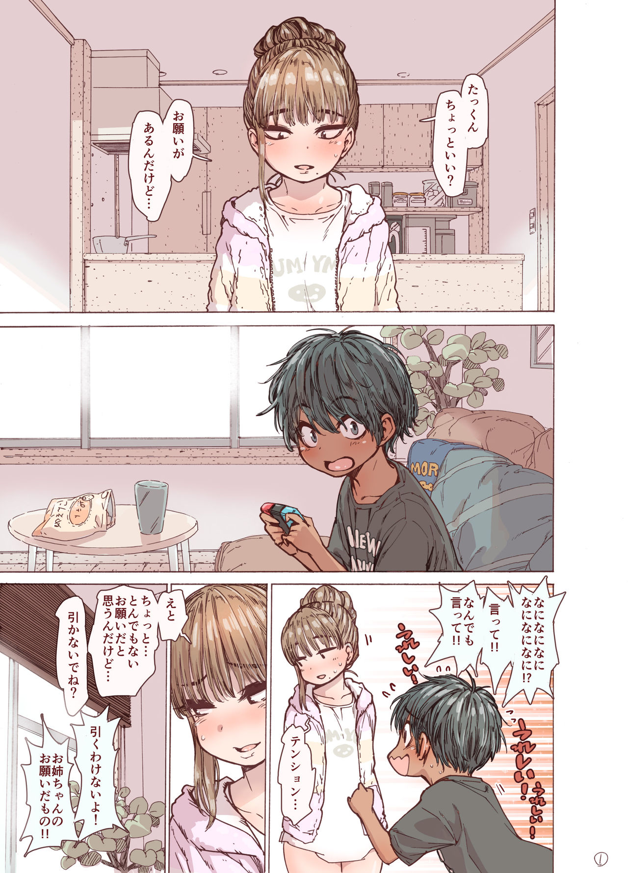 Choroane, Datsumou, Natsu page 5 full