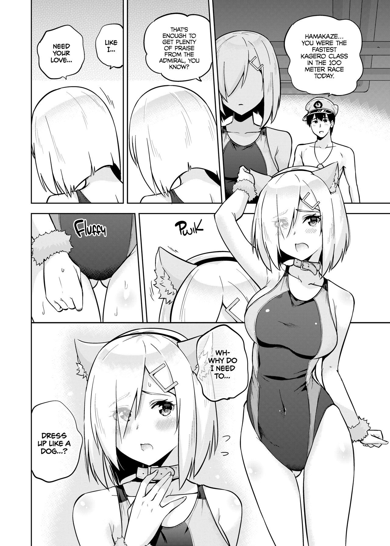 Kyouei-Mizugi na Shigure-chan to Hamakaze-san to. | Shigure and Hamakaze in Racing Swimsuits page 7 full