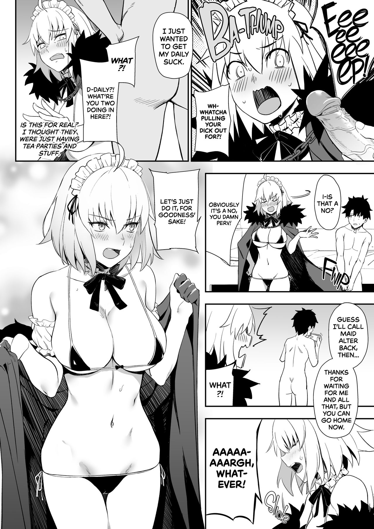 Chaldea Soap 2 Iinari Tsundere Gohoushi Maid | Chaldea Soapland's Premium Maid 2 page 3 full
