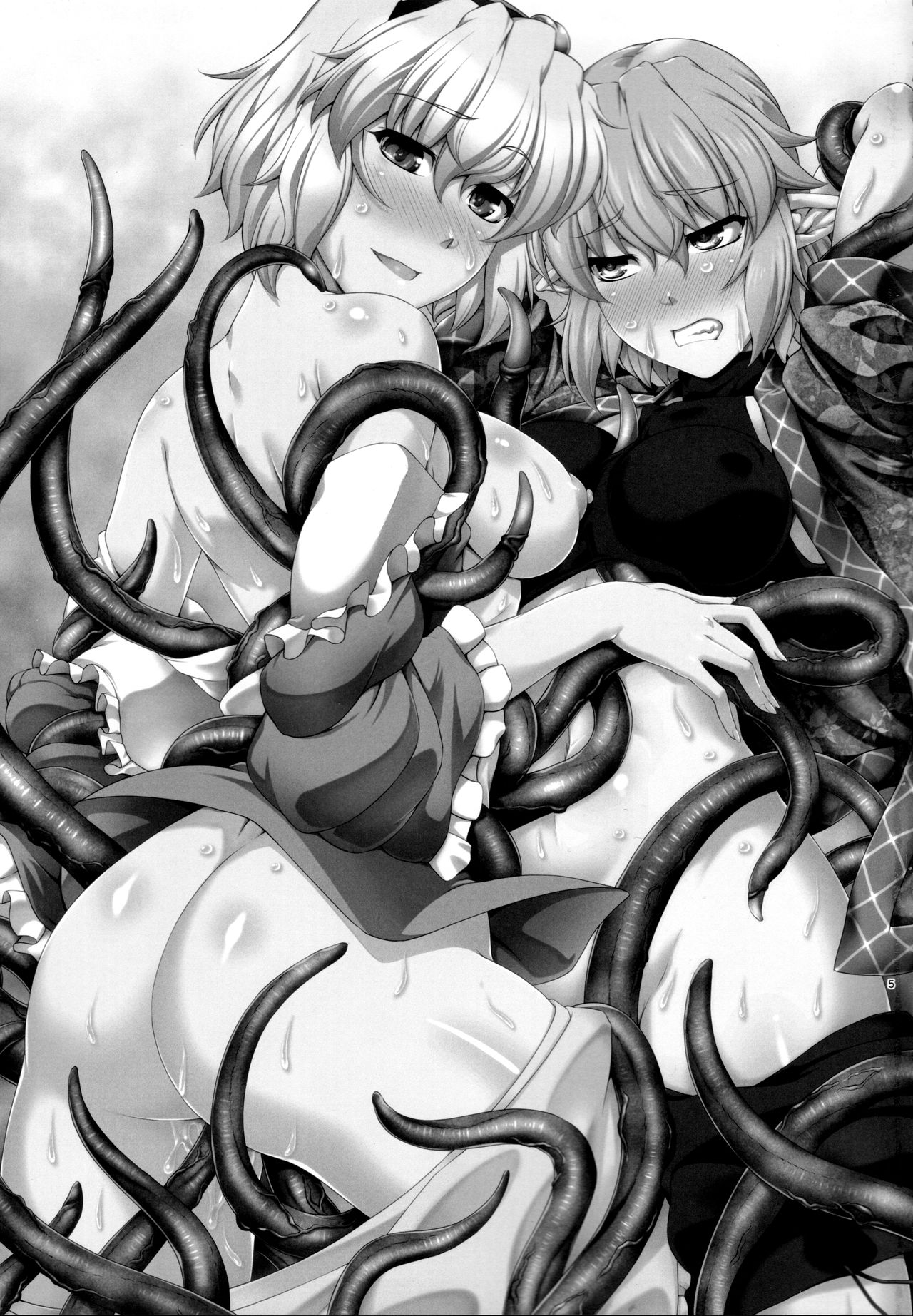 SatoPar Tentacle - Satori x Parsee And Tentacle page 4 full