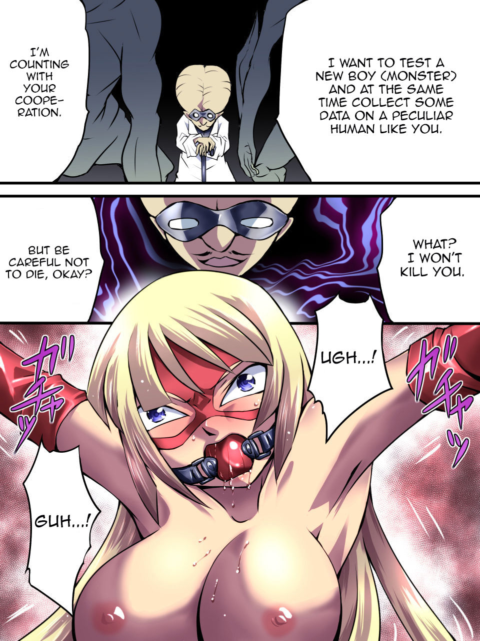 Superheroine Yuukai Ryoujoku - Superheroine in Distress page 8 full