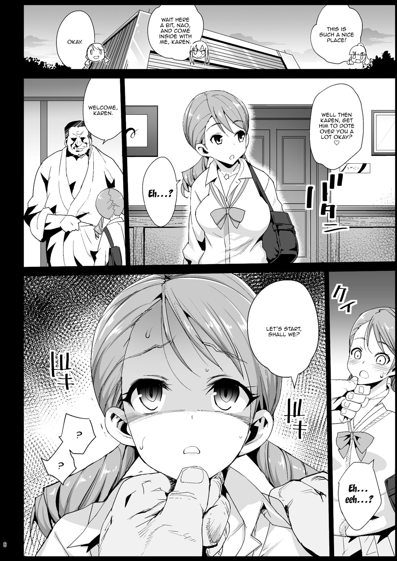 Hojo Karen, Ochiru ~Ossan ga Idol to Enkou Sex~ page 5 full
