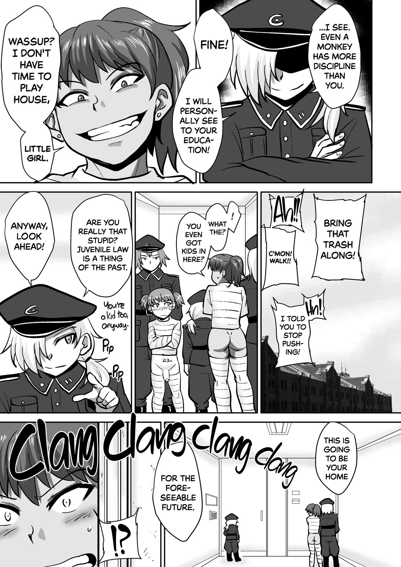 Futanari Prison Dairoku Kangoku Houkoku | Futanari Prison Report from Prison 6 page 6 full