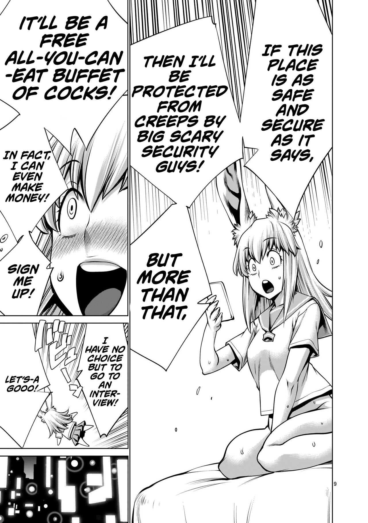 Isn't It Too Much? Inaba-san/Hoshi Gari Sugidesho? Inaba-san chapter 1 page 9 full