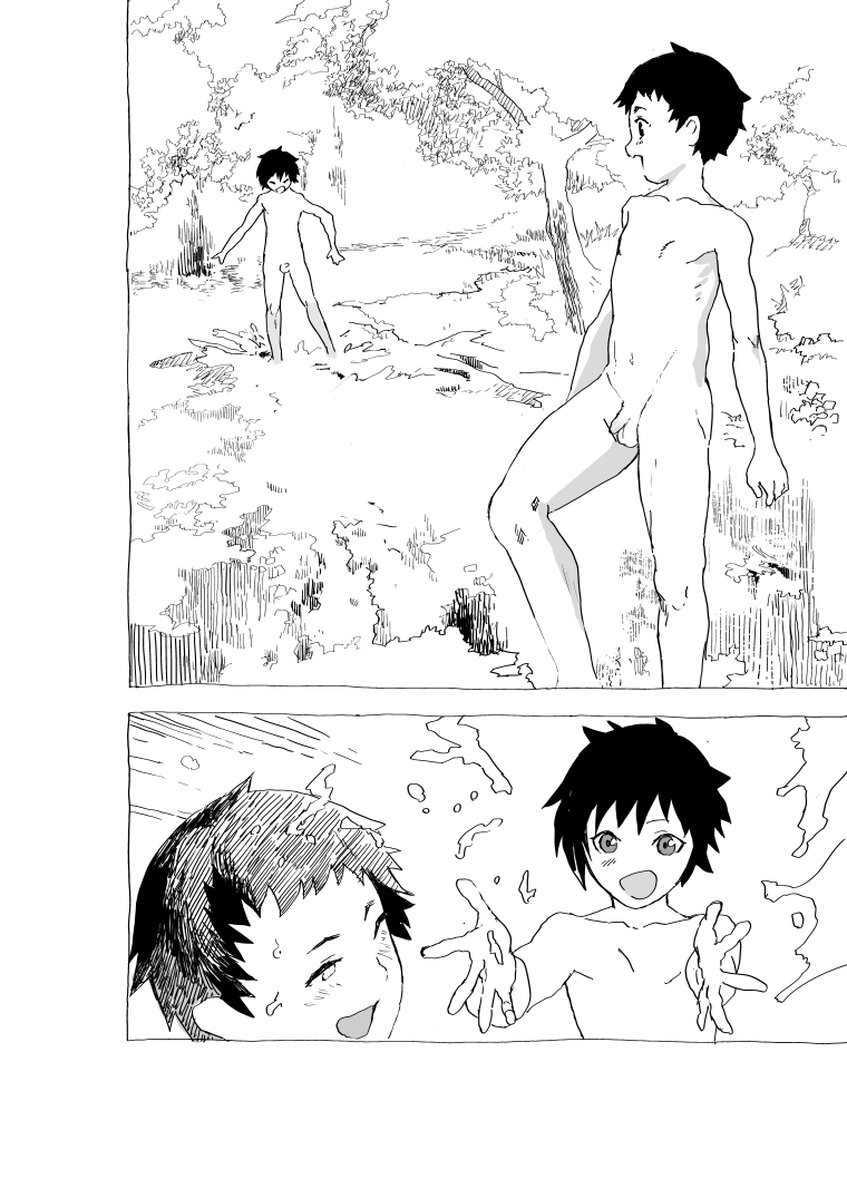 Otokonoko-tachi to shizen to ero manga page 3 full