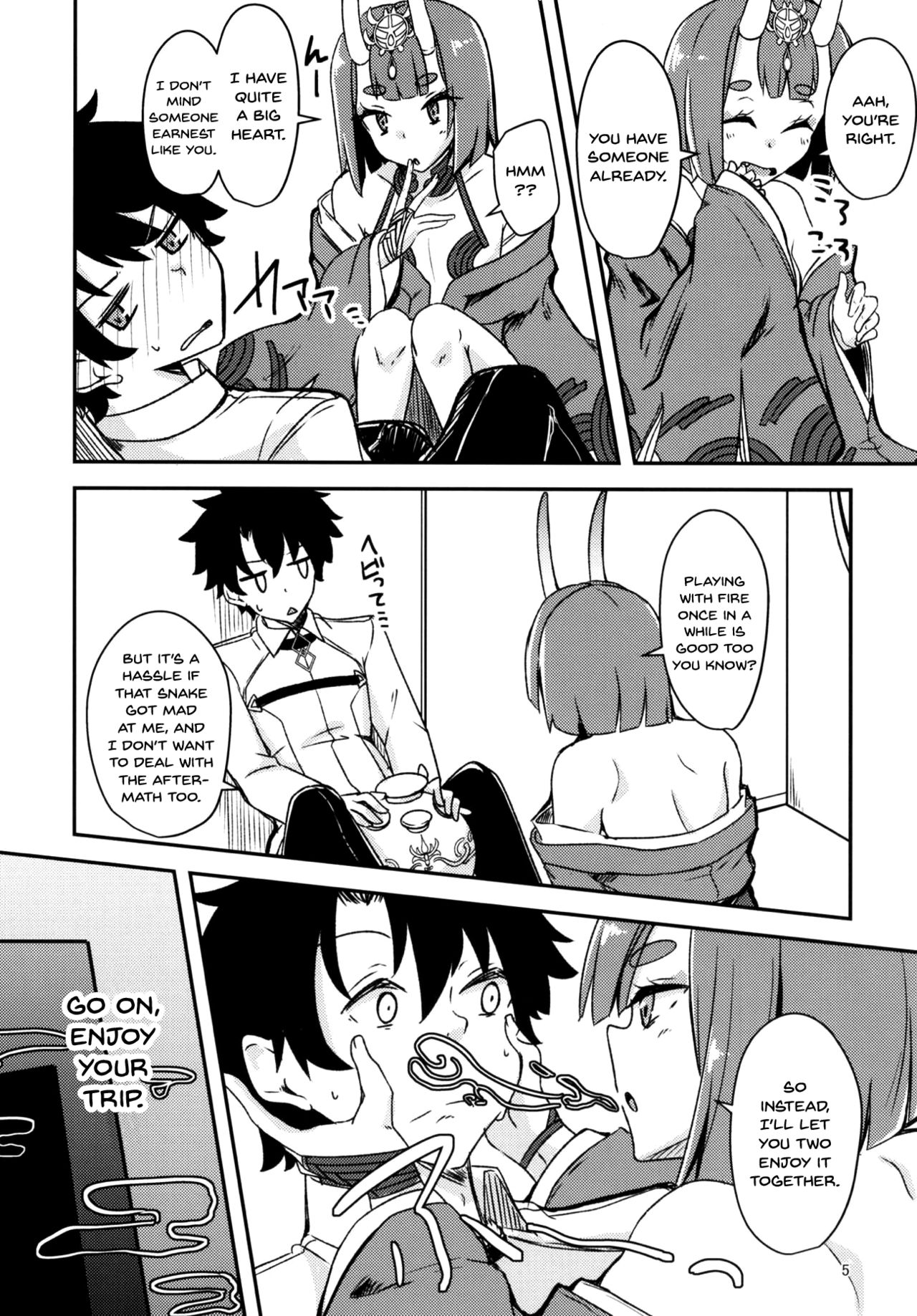 Paraiso Chii-chan to Yukemuri de Hawawa! page 4 full