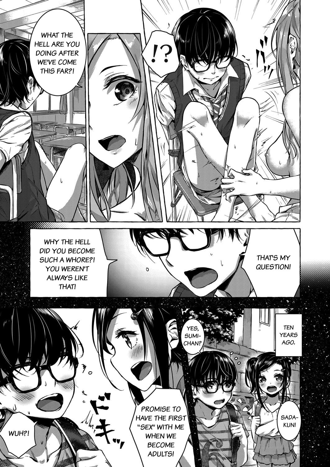 Osananajimi no Kinpatsu Gal Bitch ni Gyaku Rape de Doutei o Ubawareta Otoko page 9 full