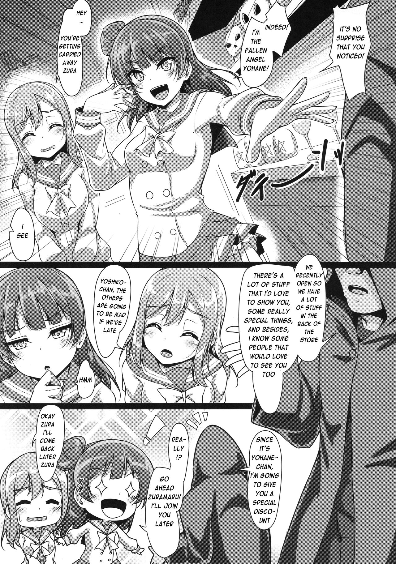 YOSHIKAN ~ Yohane Daten!? page 6 full