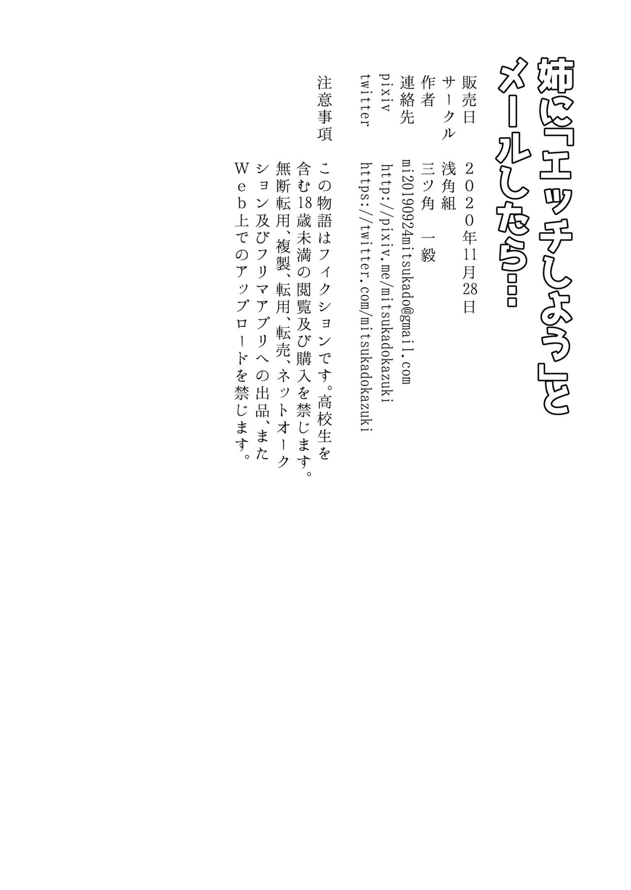 Ane ni  Ecchi Shitai  to Mail Shitara... page 3 full