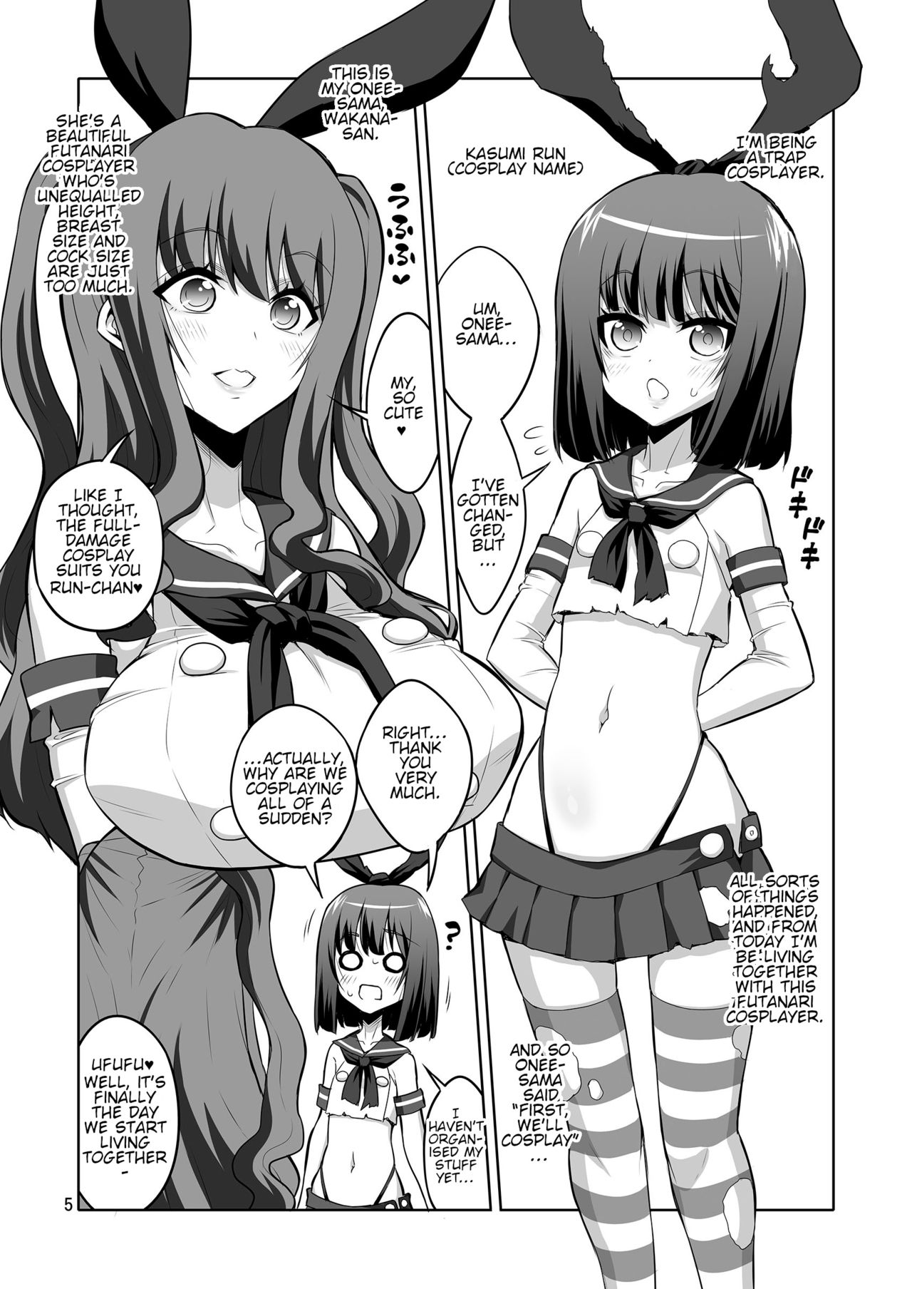 Futanari Onee-san x Otokonoko Gyaku Anal SEX Mesu Ochi Kanojo 2 | Futanari Onee-san x Trap: Reverse Anal SEX ♥ Girl Reduced to a Bitch page 4 full