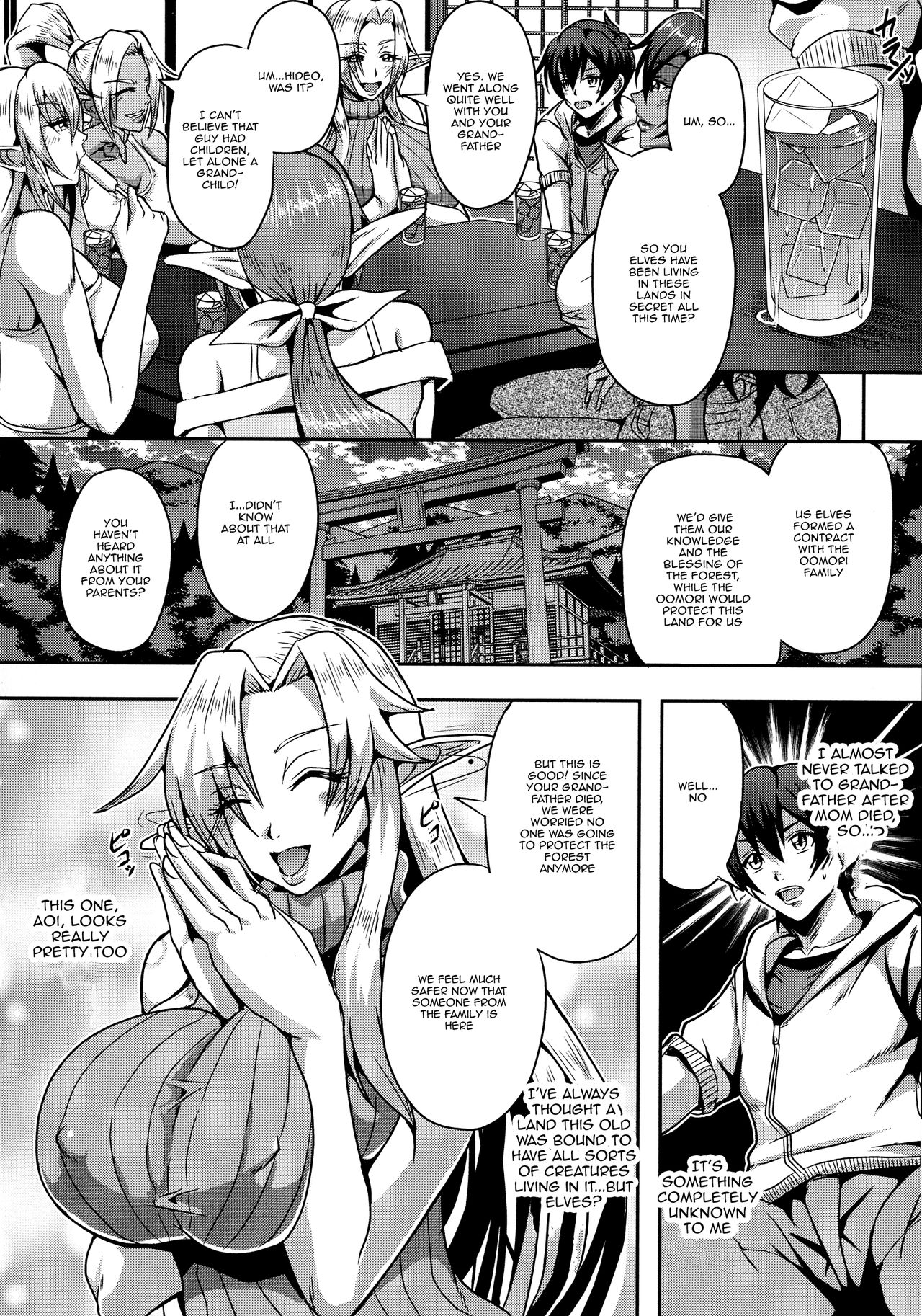 [Mifune Seijirou] Elf Harem Monogatari - Elf Harem Story [English] [Doujins.com] Hentai - Raw  10