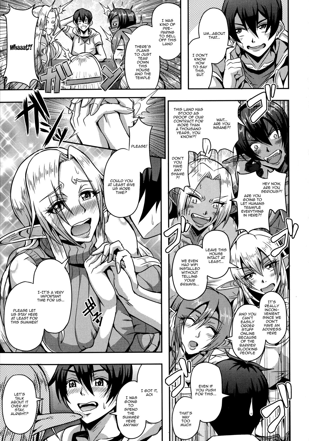 [Mifune Seijirou] Elf Harem Monogatari - Elf Harem Story [English] [Doujins.com] Hentai - Raw  11