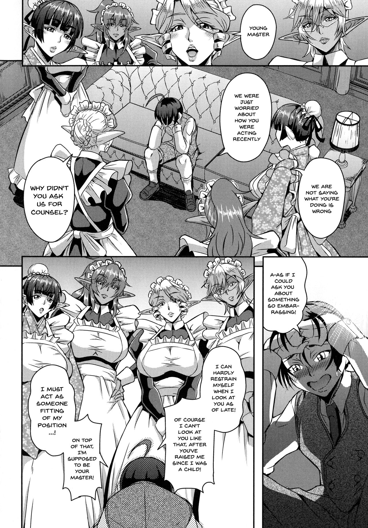 [Mifune Seijirou] Elf Harem Monogatari - Elf Harem Story [English] [Doujins.com] Hentai - Raw  130