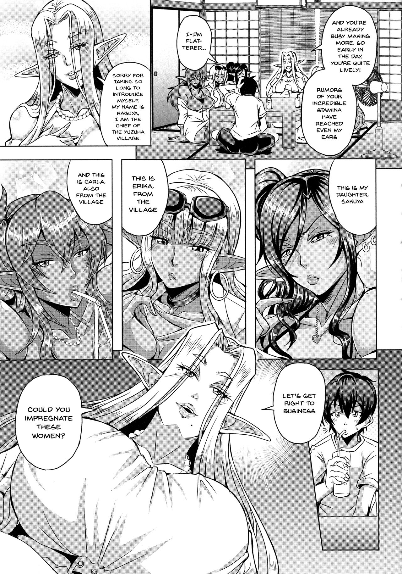 [Mifune Seijirou] Elf Harem Monogatari - Elf Harem Story [English] [Doujins.com] Hentai - Raw  165