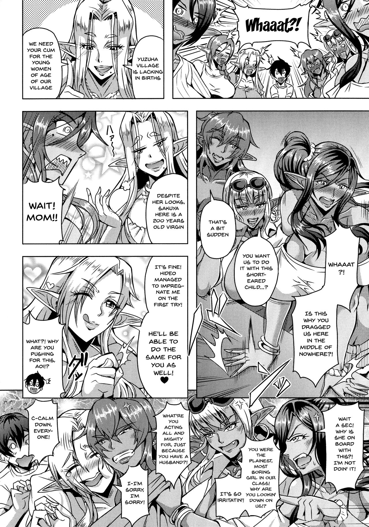 [Mifune Seijirou] Elf Harem Monogatari - Elf Harem Story [English] [Doujins.com] Hentai - Raw  166