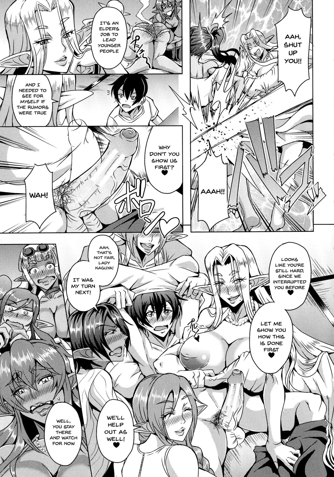 [Mifune Seijirou] Elf Harem Monogatari - Elf Harem Story [English] [Doujins.com] Hentai - Raw  167