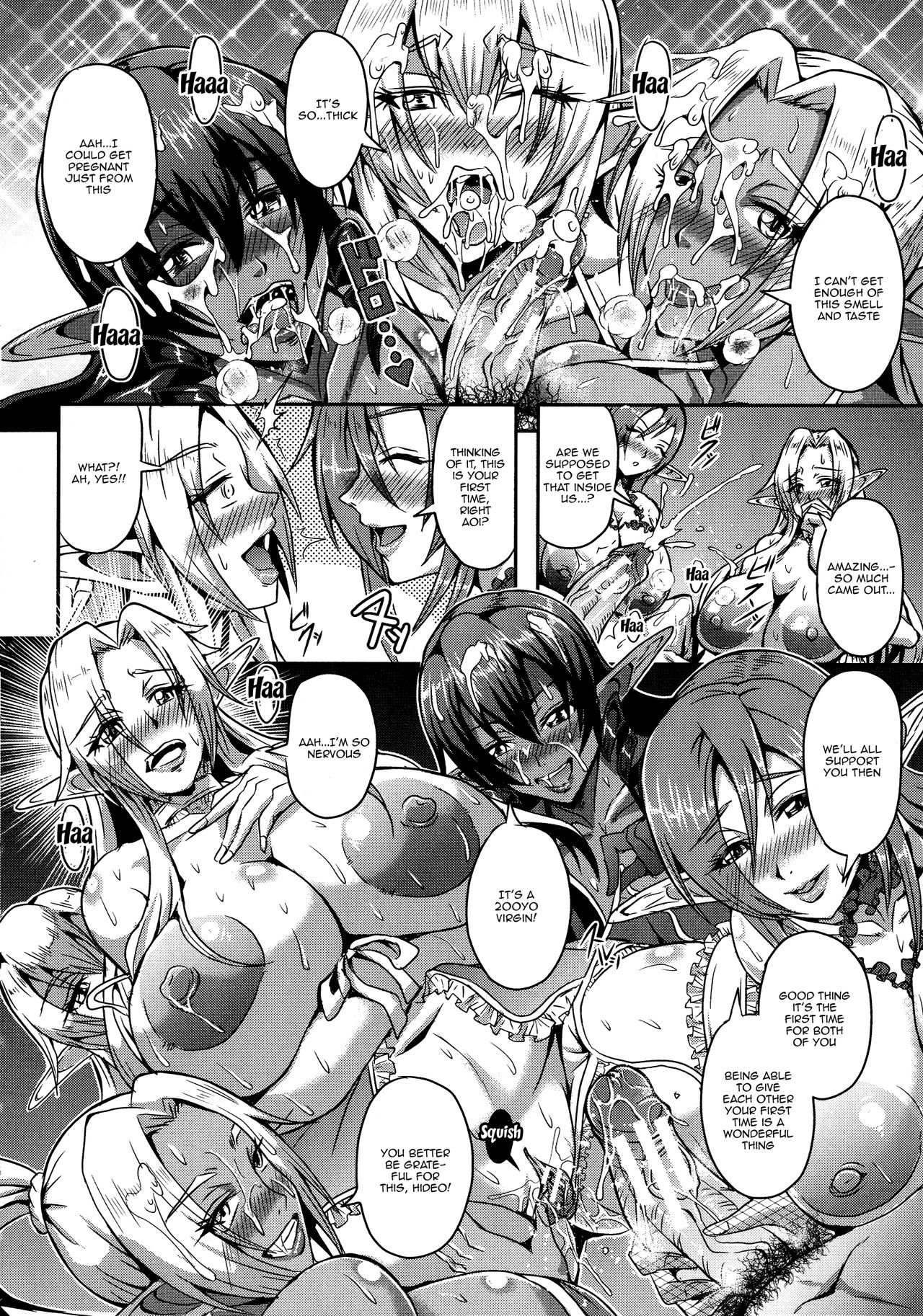 [Mifune Seijirou] Elf Harem Monogatari - Elf Harem Story [English] [Doujins.com] Hentai - Raw  19