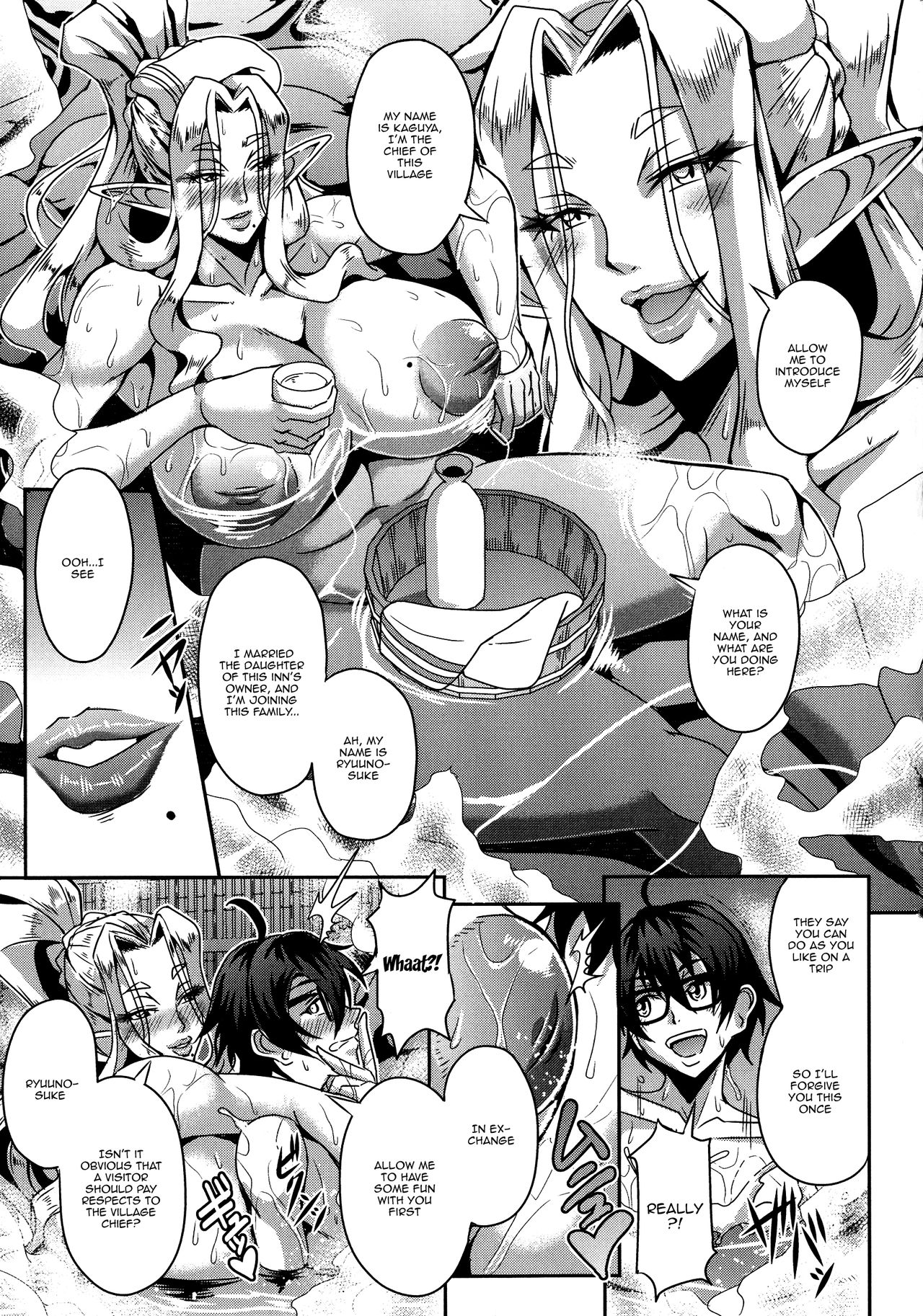 [Mifune Seijirou] Elf Harem Monogatari - Elf Harem Story [English] [Doujins.com] Hentai - Raw  49