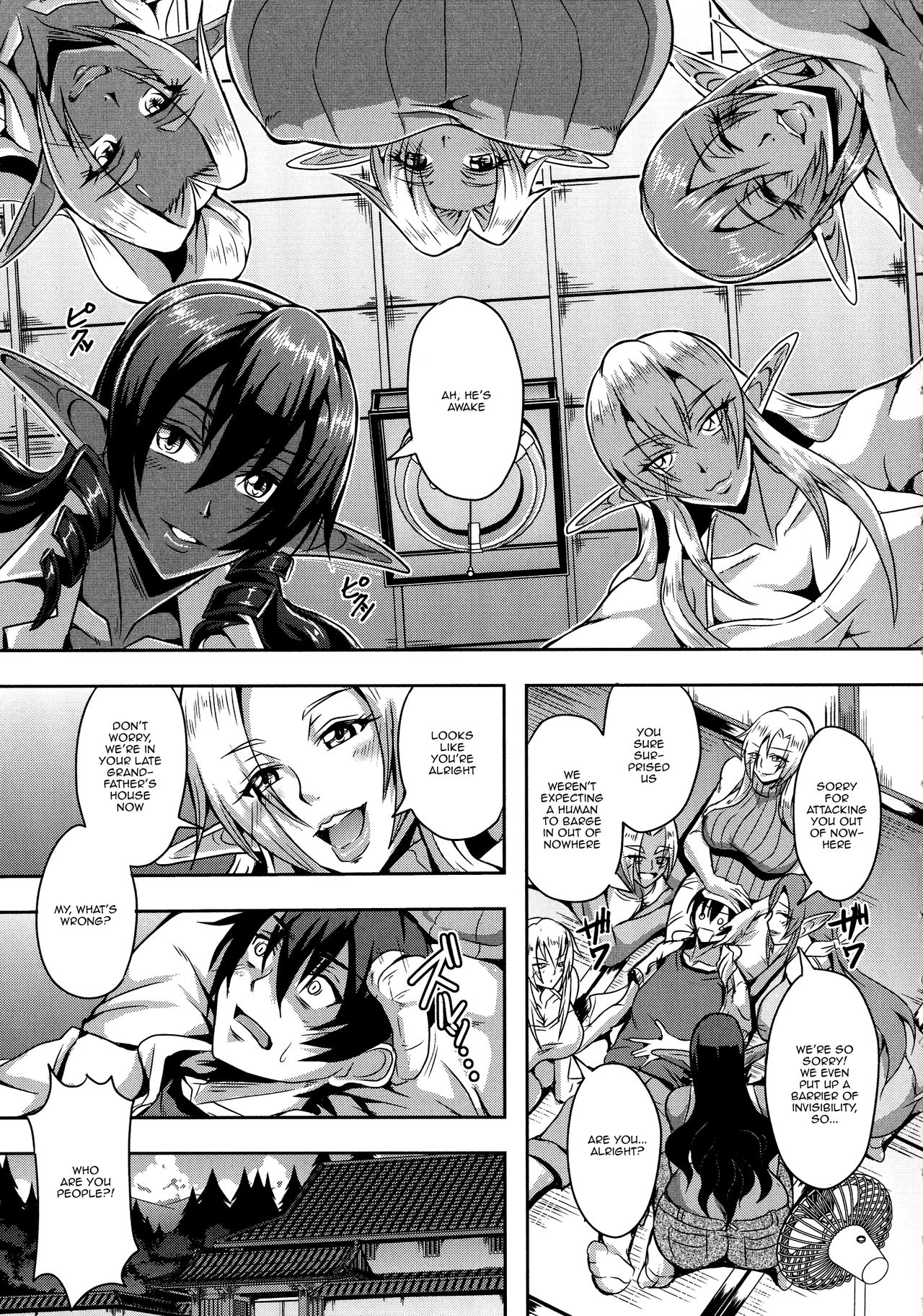 [Mifune Seijirou] Elf Harem Monogatari - Elf Harem Story [English] [Doujins.com] Hentai - Raw  9