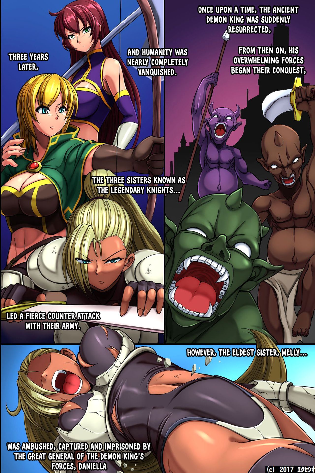 Human Livestock - Female Knightess Corrupted By Lewd Parasitic Insects - page 3 full