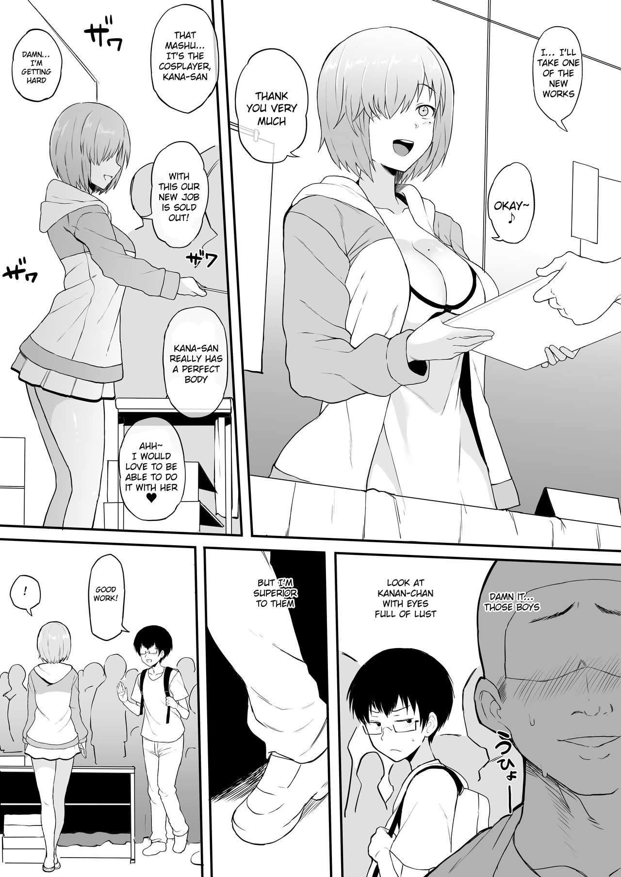 Cosplayer Kanojo NTR Manga page 3 full