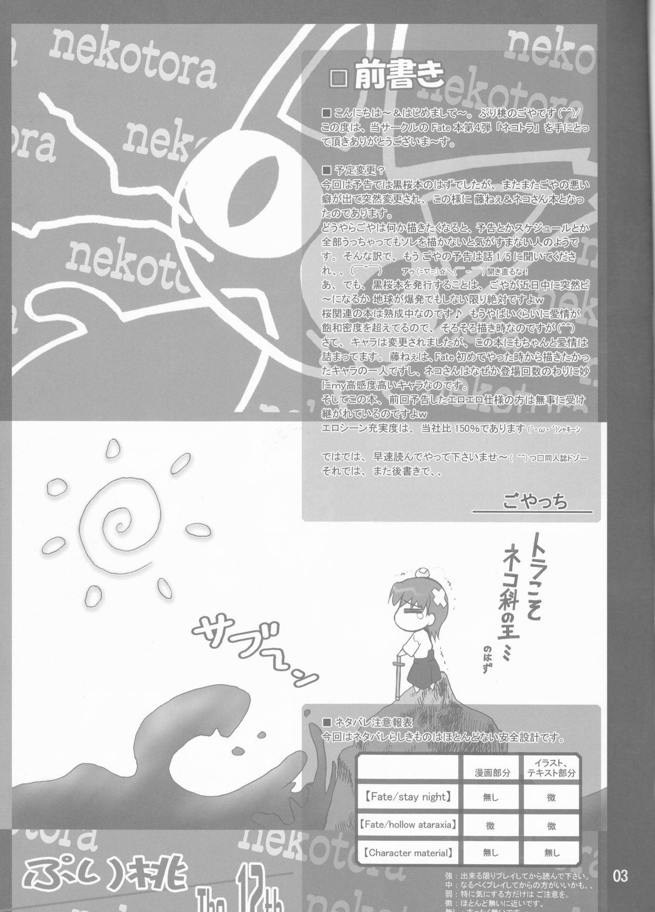 Nekotora -Nekoka no Onee-san wa Suki desu ka?- Fate/Stay Afternoon page 3 full