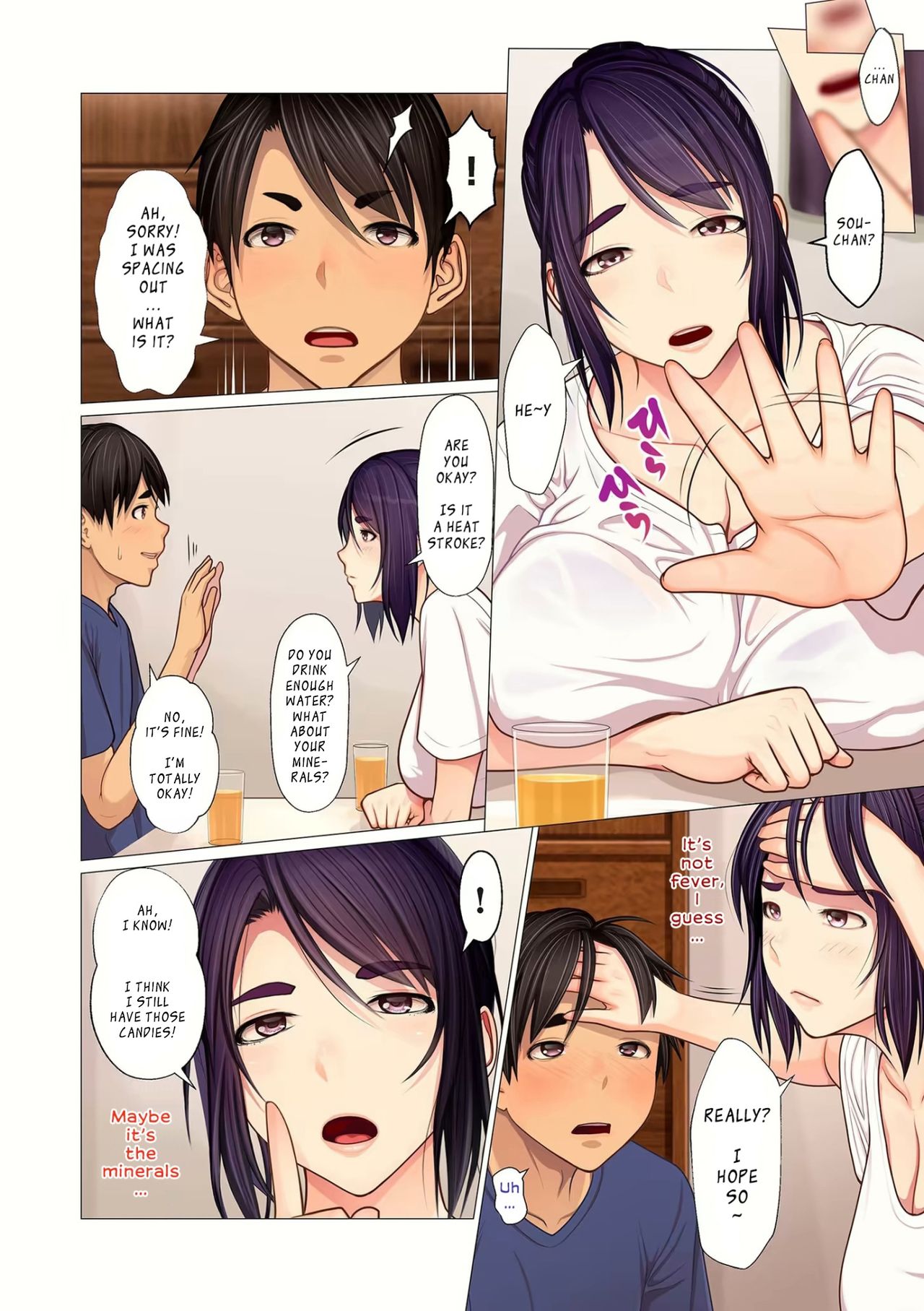 Oba-chan no Waki to Ase to etc... | Auntie's Armpits, Sweat, etc... page 4 full