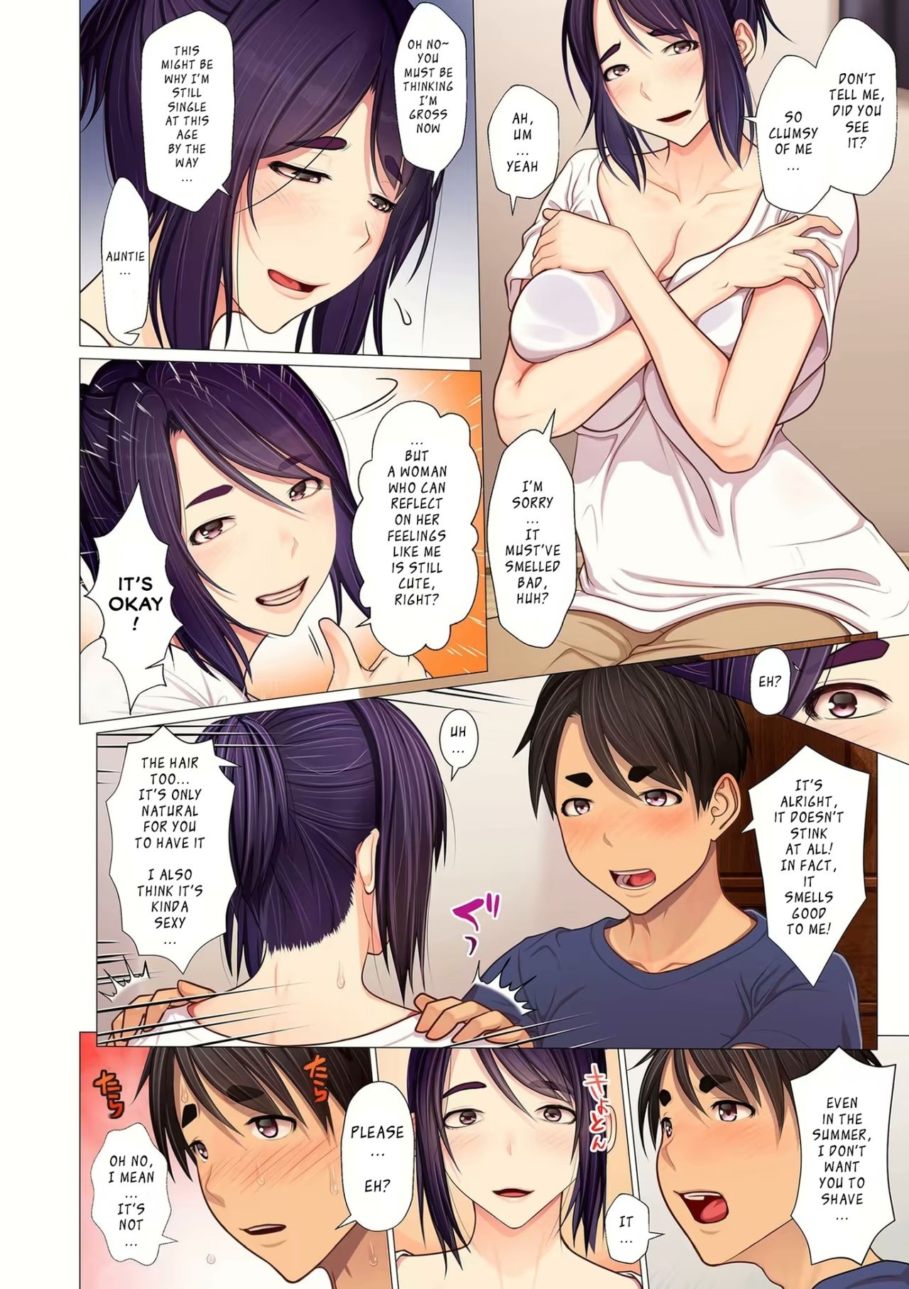 Oba-chan no Waki to Ase to etc... | Auntie's Armpits, Sweat, etc... page 6 full