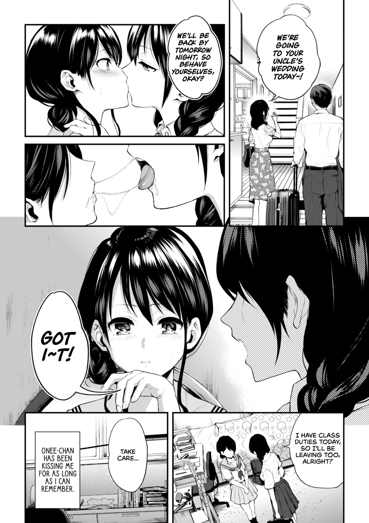 Onee-chan no Kowai Kiss - Scary Kiss of My Sister page 4 full