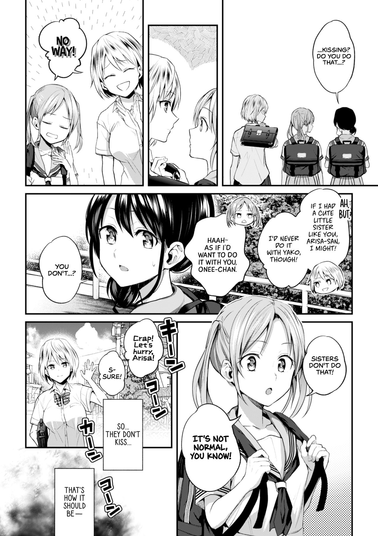 Onee-chan no Kowai Kiss - Scary Kiss of My Sister page 6 full