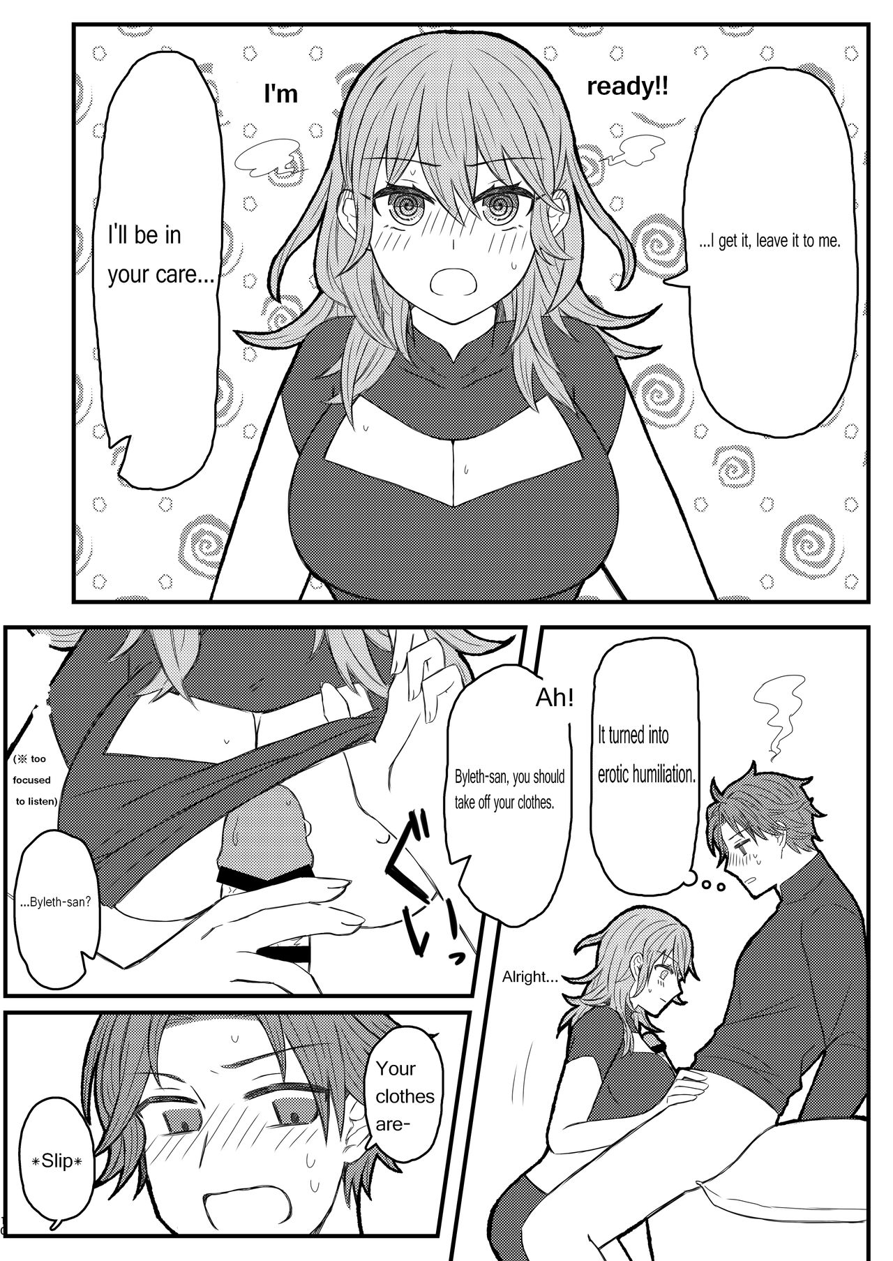 Byleth Sensei ga Mune de Shite kureru Hon page 9 full