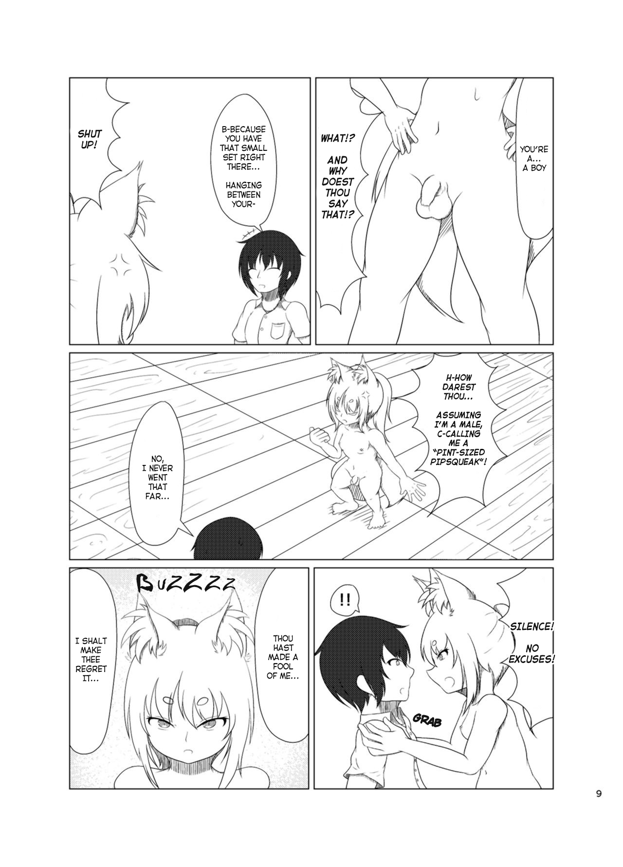 Inari Matsururu Yashiro ni te | Shrine of the Sacred Fox page 9 full