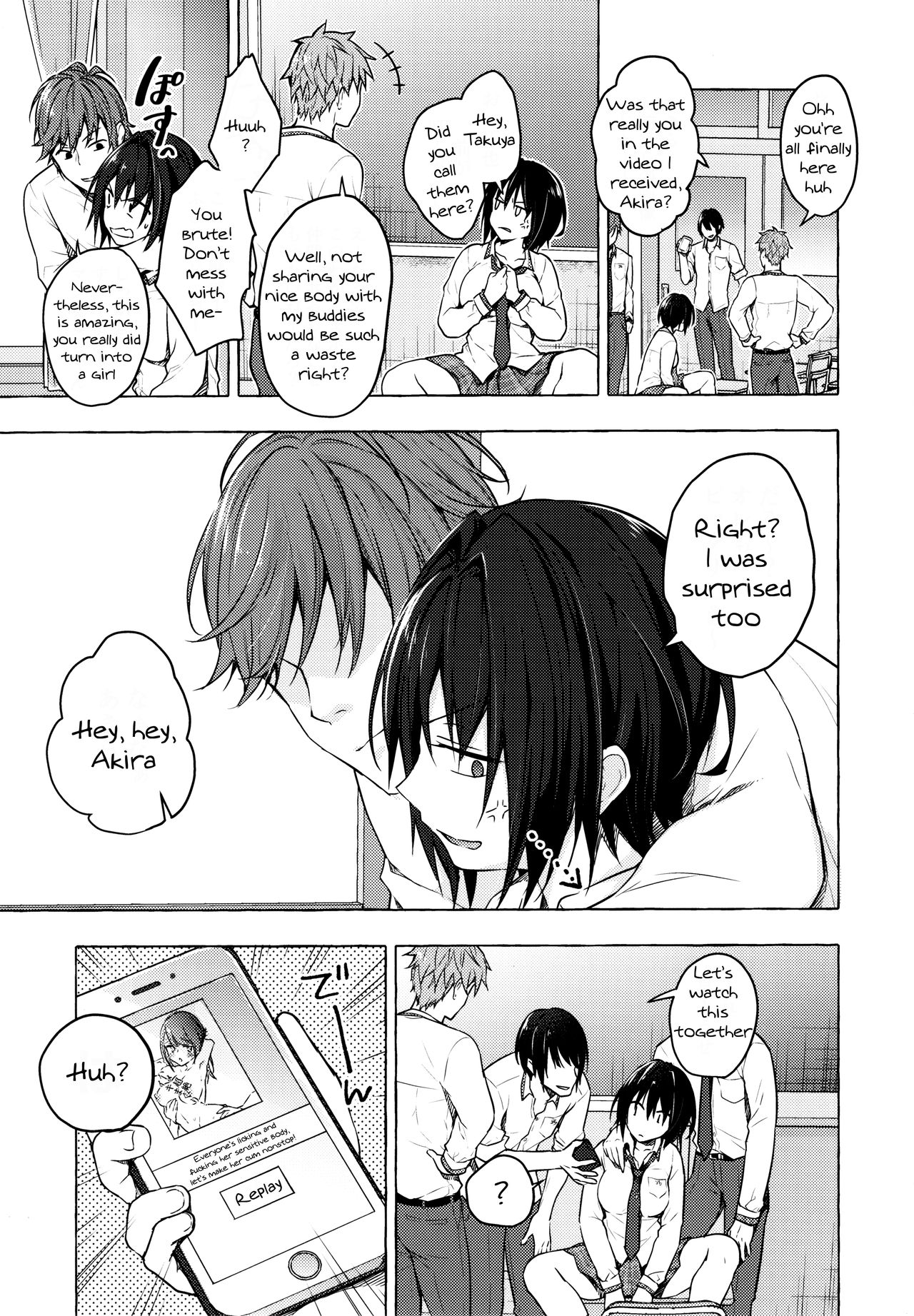 TS Akira-kun no Seiseikatsu 3 | TS Akira-kun's Sexlife 3 page 3 full